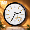 420 Wanduhr | Lautlos | Quartzuhr