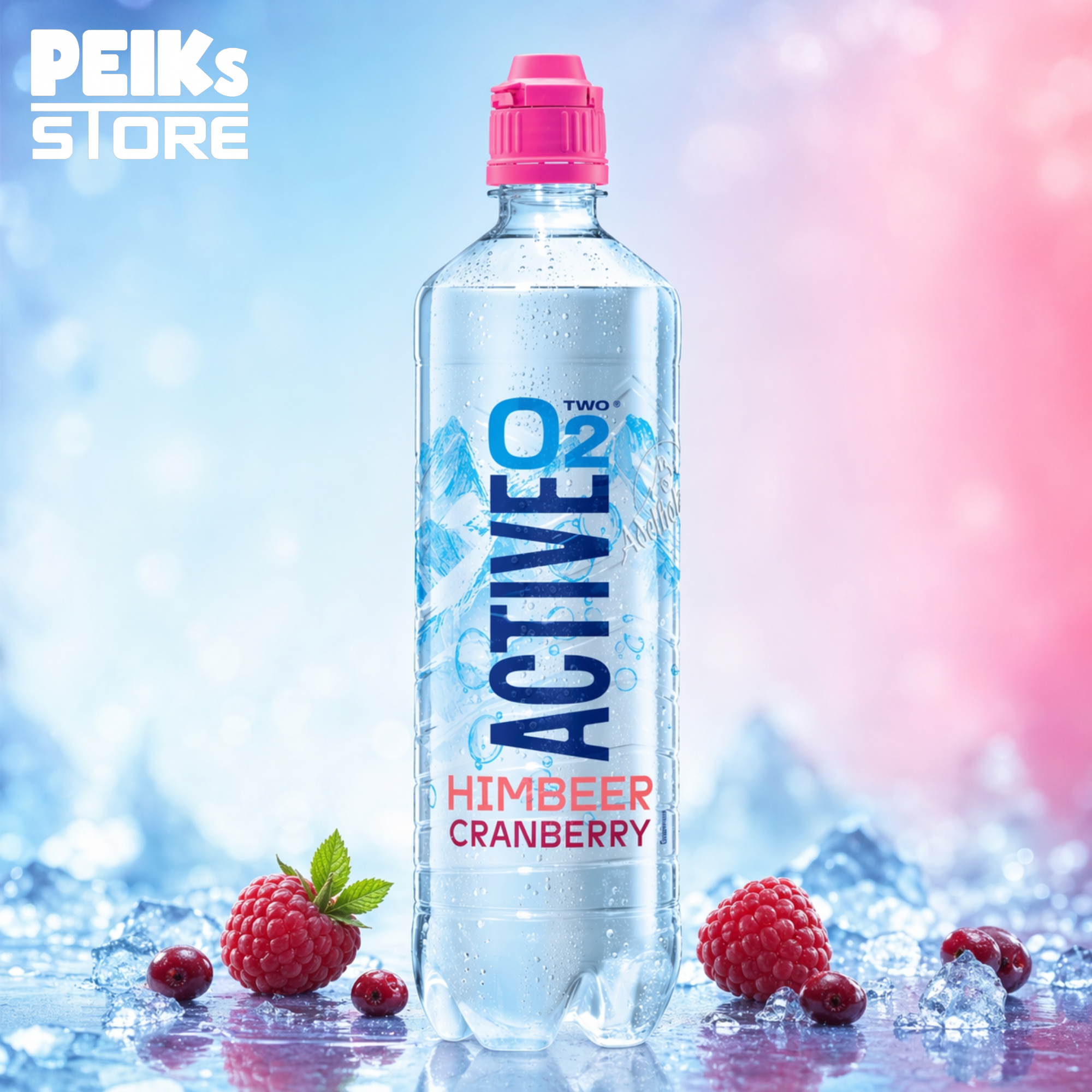 Active O2 | Himbeer Cranberry | 0,75l