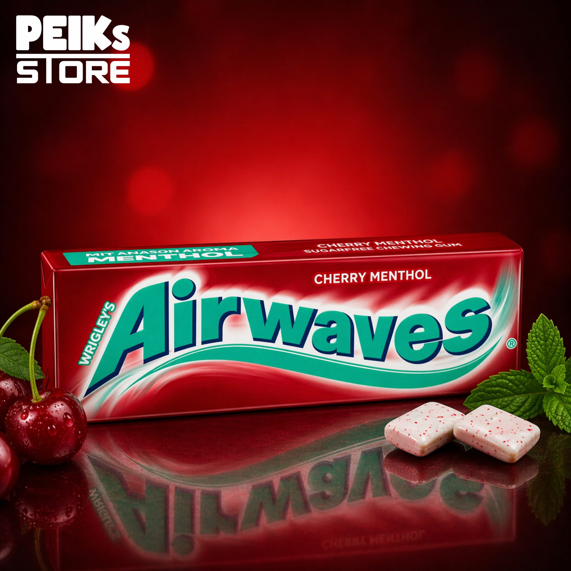 Airwaves | Cherry Menthol | 14g