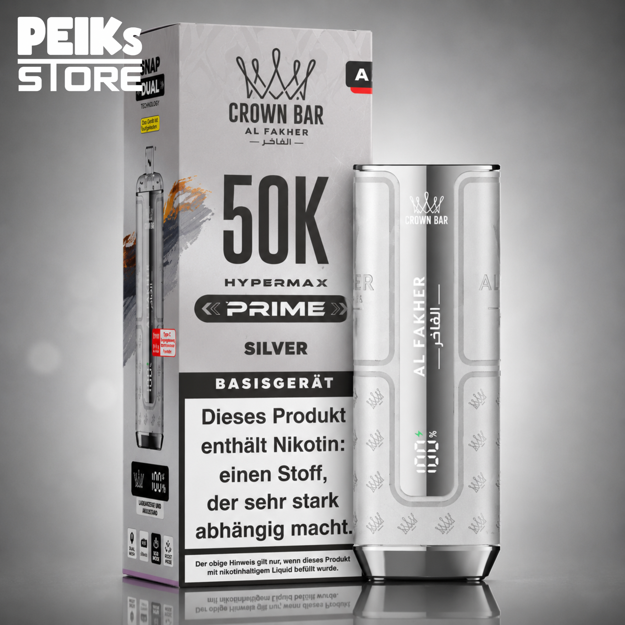 Al Fakher | 50k Hypermax Akkuträger | verschiedene Farben
