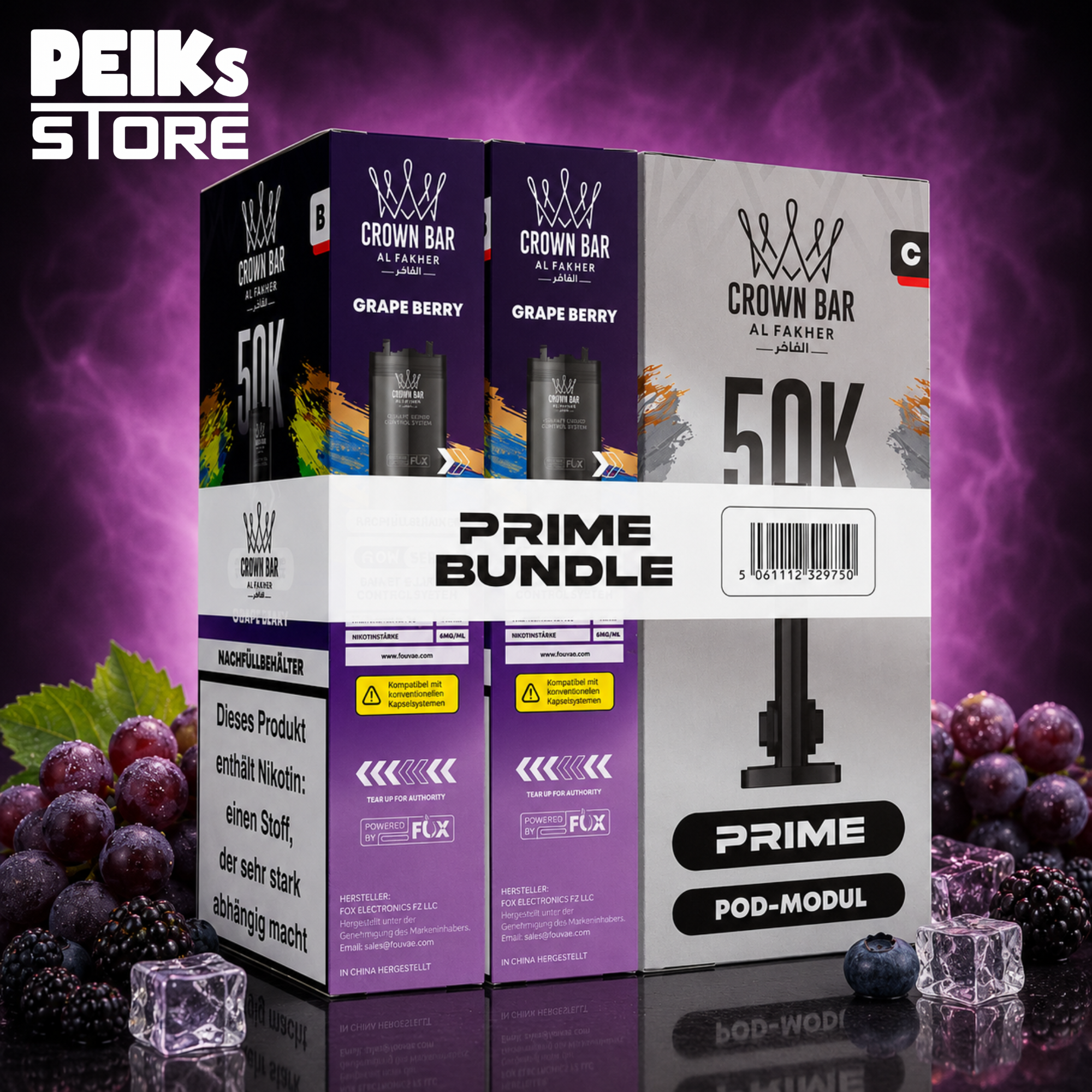 Al Fakher | 6mg/50k Hypermax Pod | verschiedene Sorten