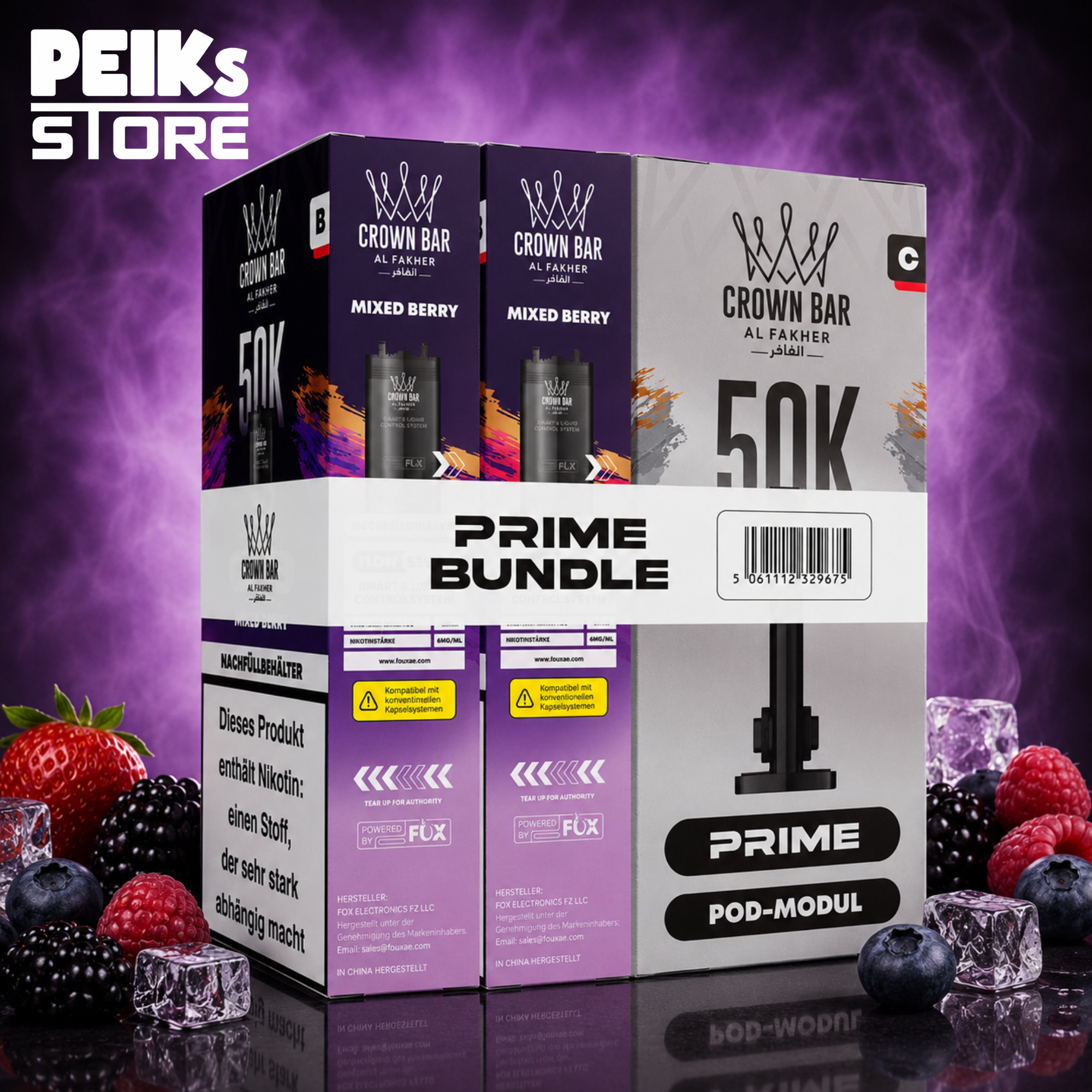 Al Fakher | 6mg/50k Hypermax Pod | verschiedene Sorten