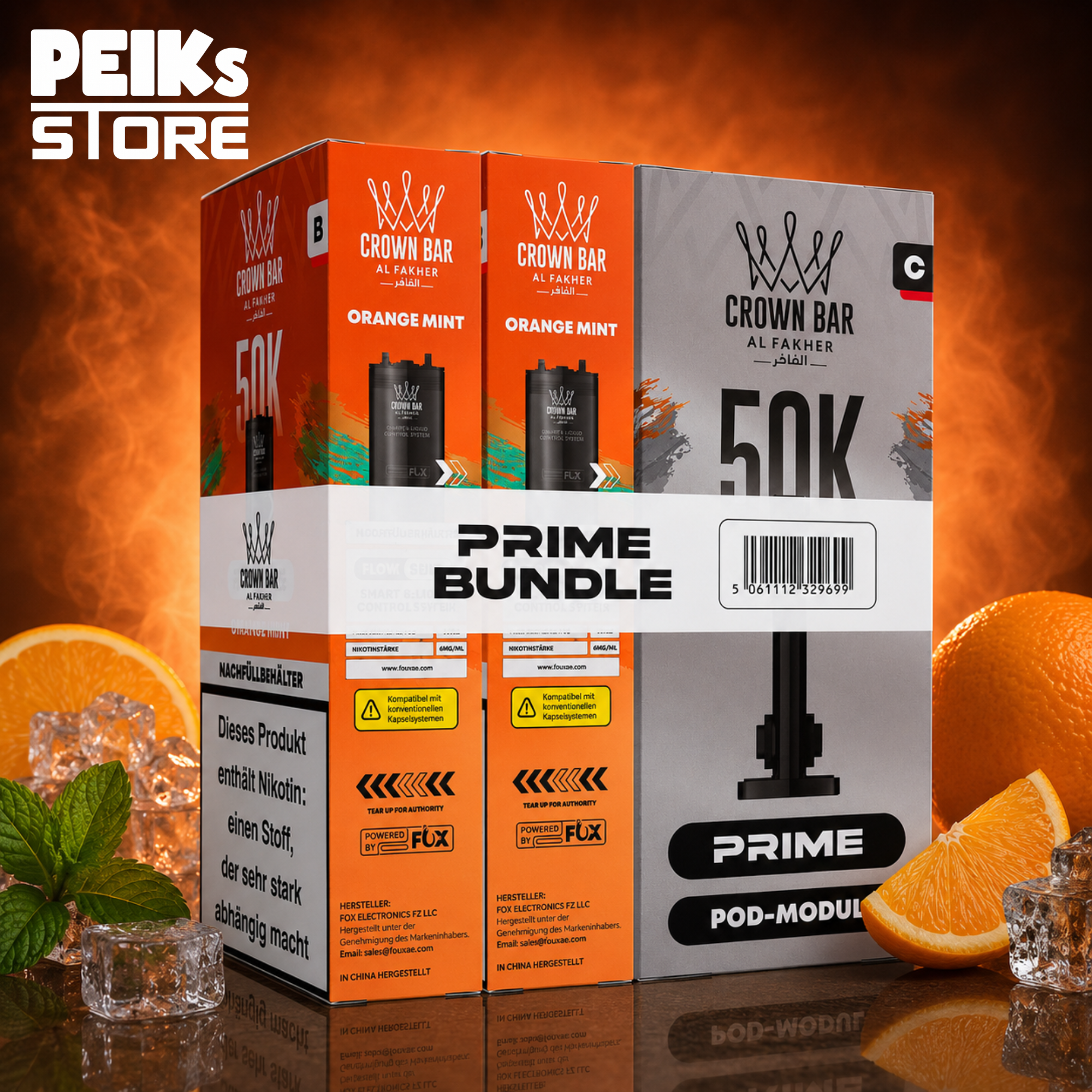 Al Fakher | 6mg/50k Hypermax Pod | verschiedene Sorten