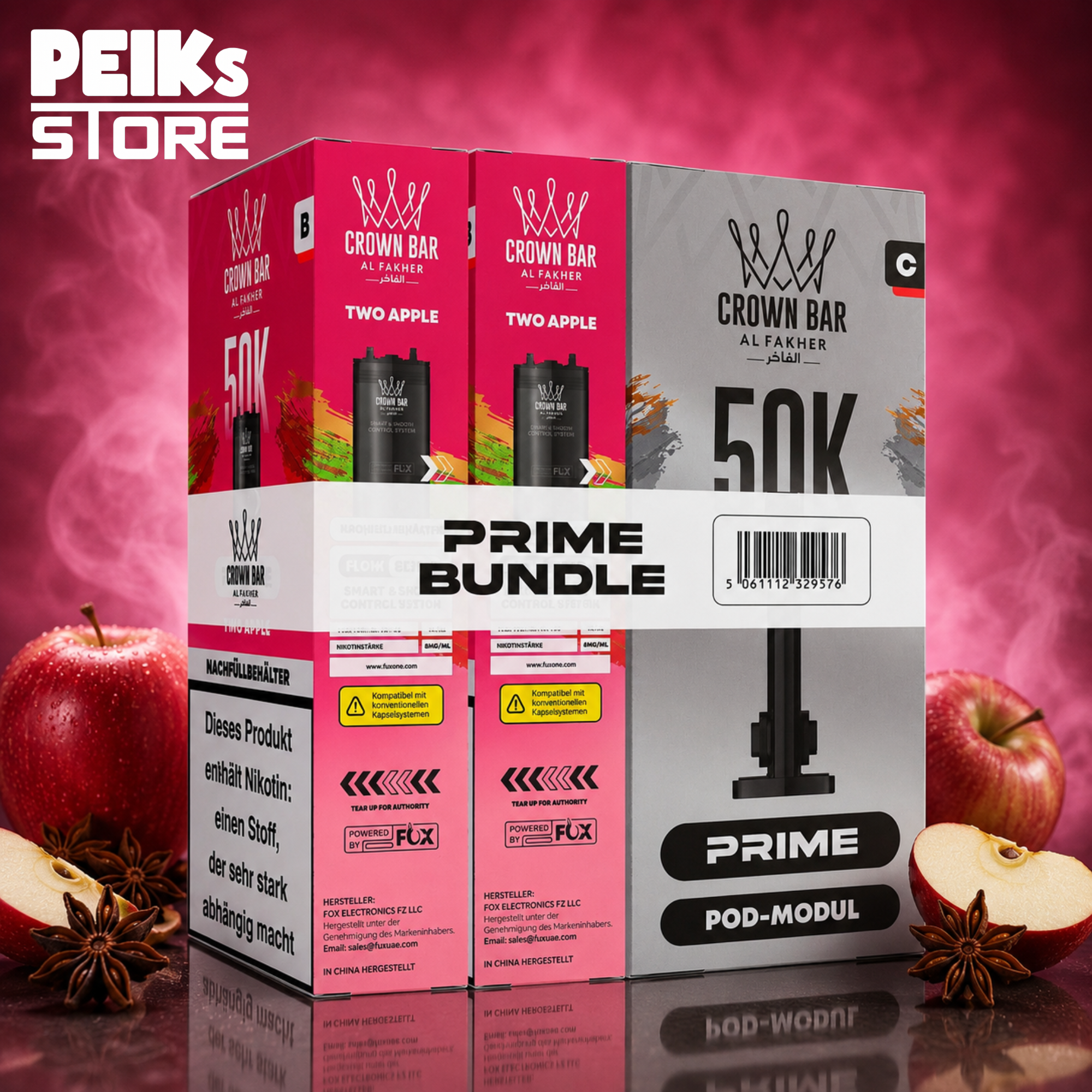 Al Fakher | 6mg/50k Hypermax Pod | verschiedene Sorten
