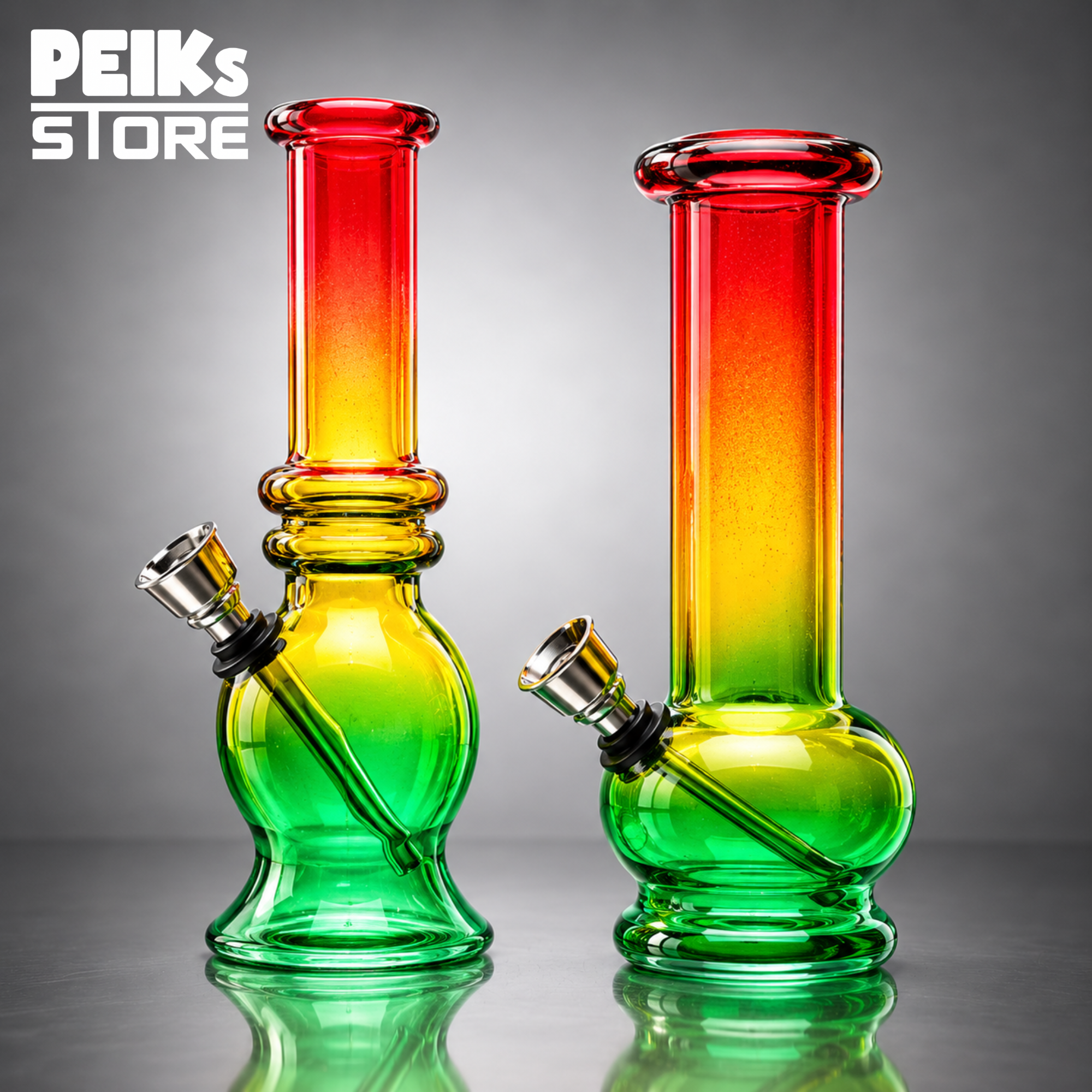 Atomic | Mini Glasbong | H: 15cm