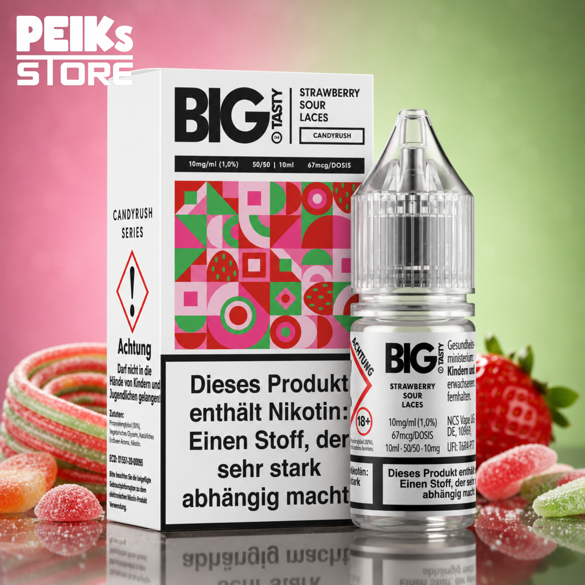 MHD: 31.06.2026 | Big Tasty | 10ml/20mg Niktoinsalz | verschiedene Sorten