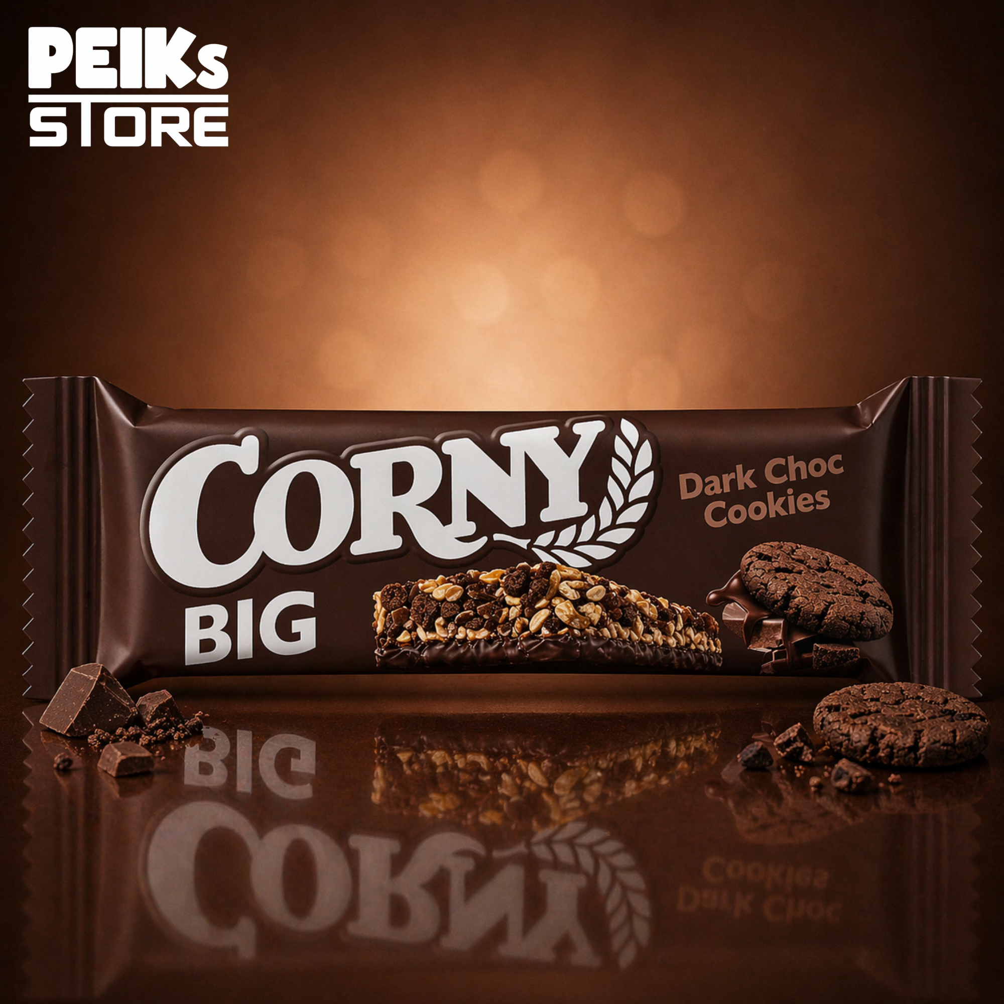 Corny Big | Dark Choc Cookies | 50g
