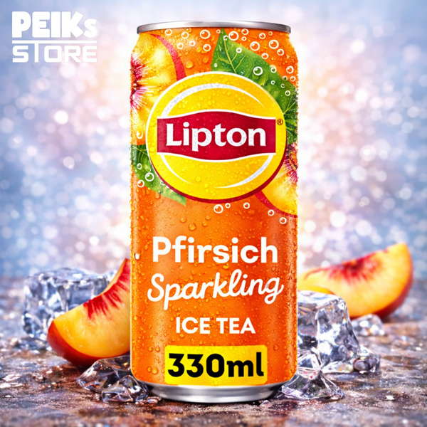 Lipton | Sparkling Peach Ice Tea | 0,33l