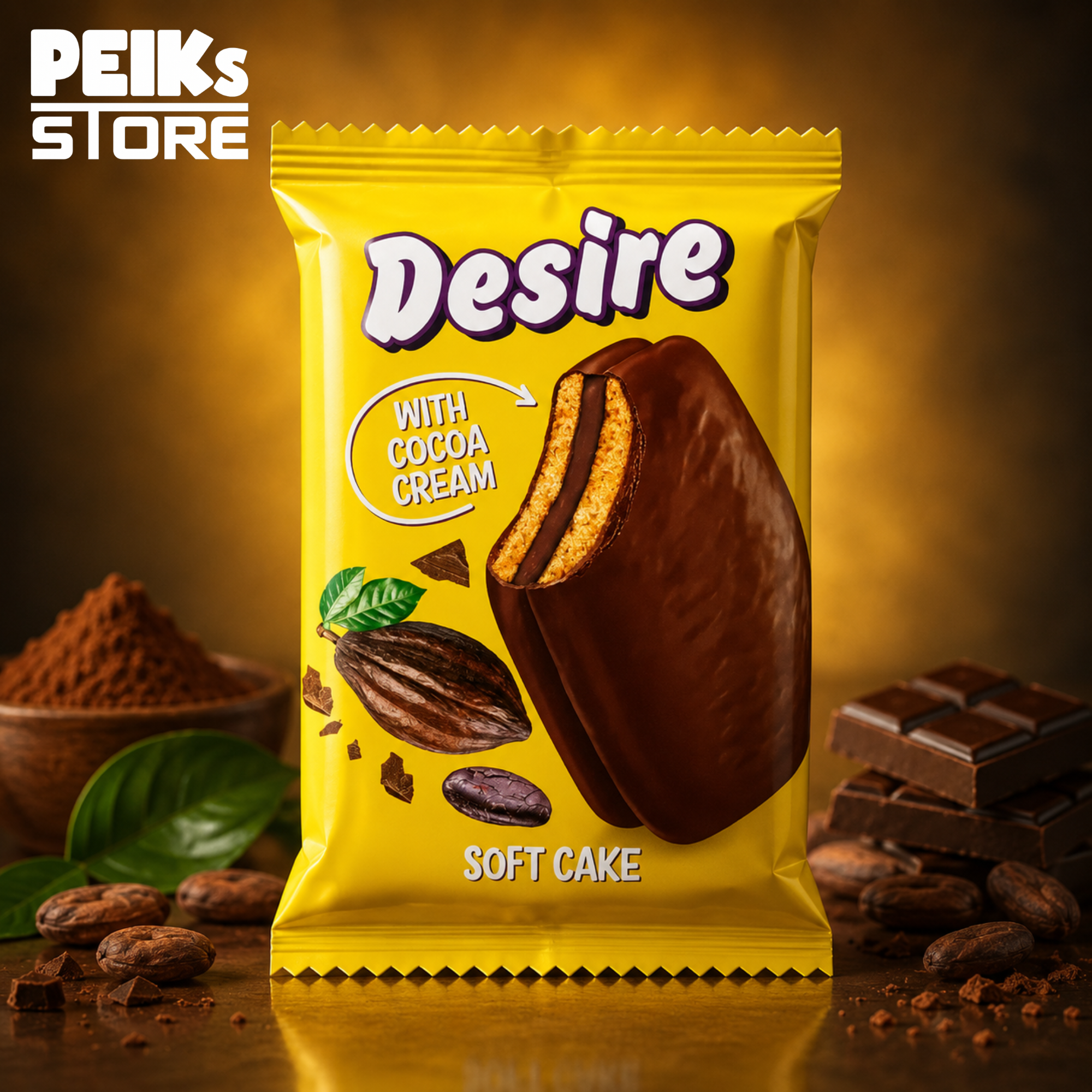 Desire | Softcake | Cocoa Cream | 50g