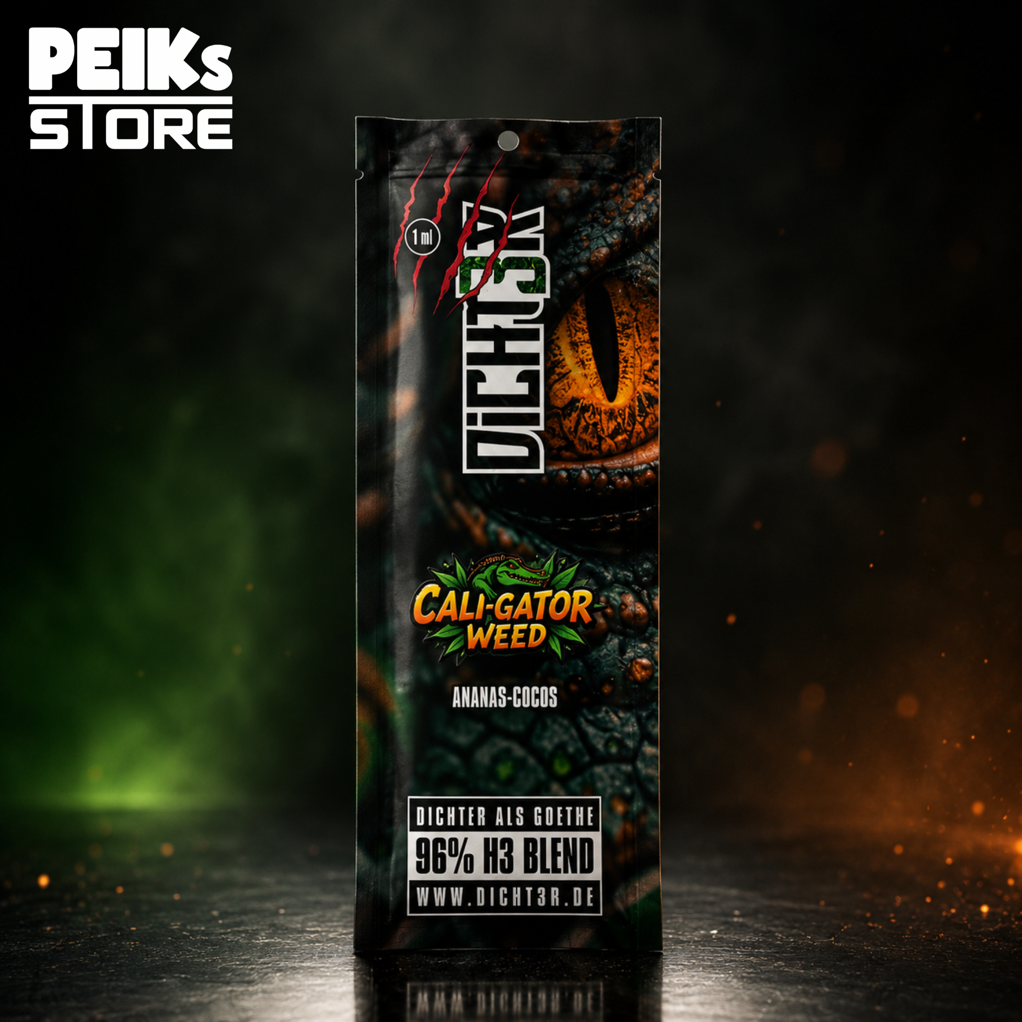 Dicht3r | Cali-Gator Weed | Einweg Vape