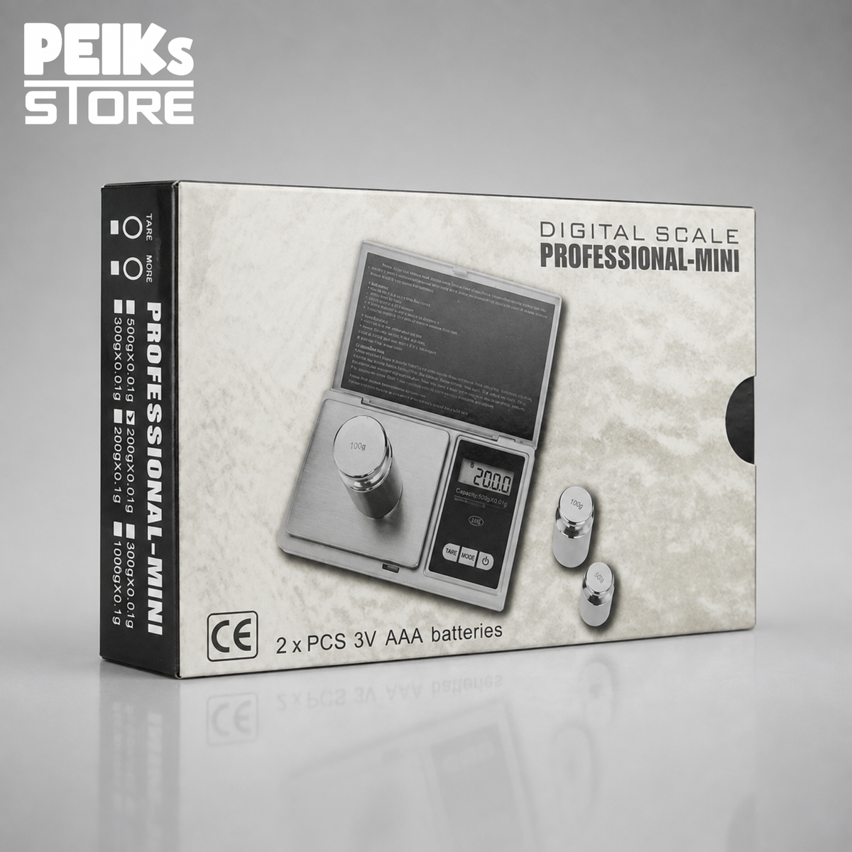 Digitalwaage | Professionelle Miniwaage | 200g/0,01g