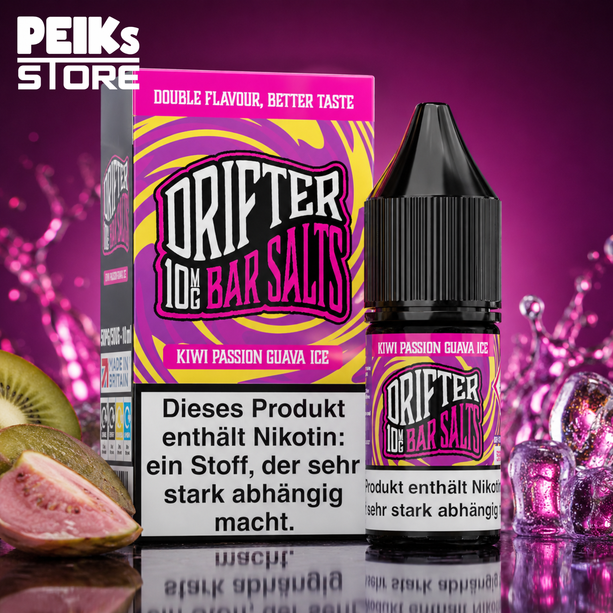 Drifter | 10ml/20mg Nikotingehalt | verschiedene Sorten