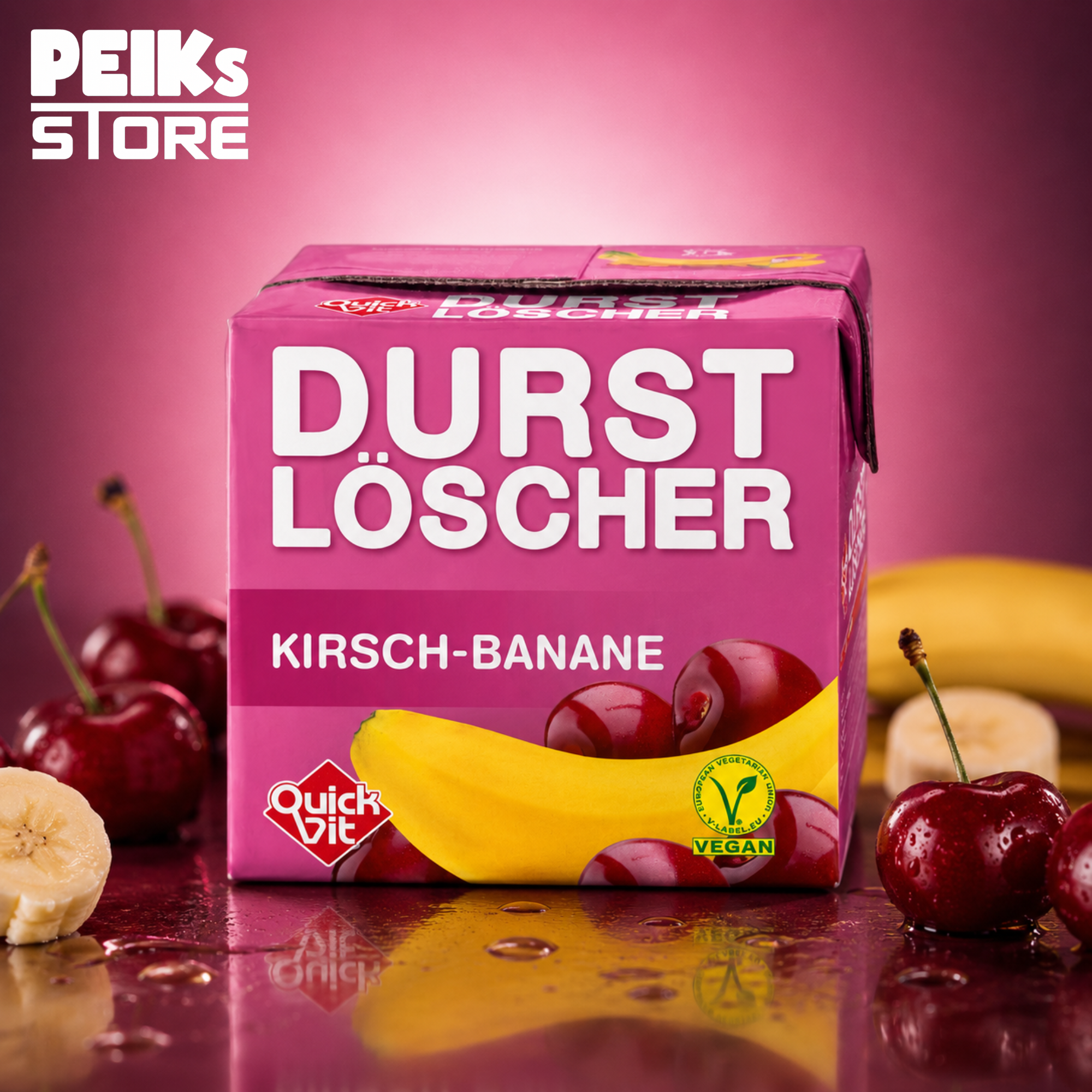 Durstlöscher | Banane Kirsche | 0,5l