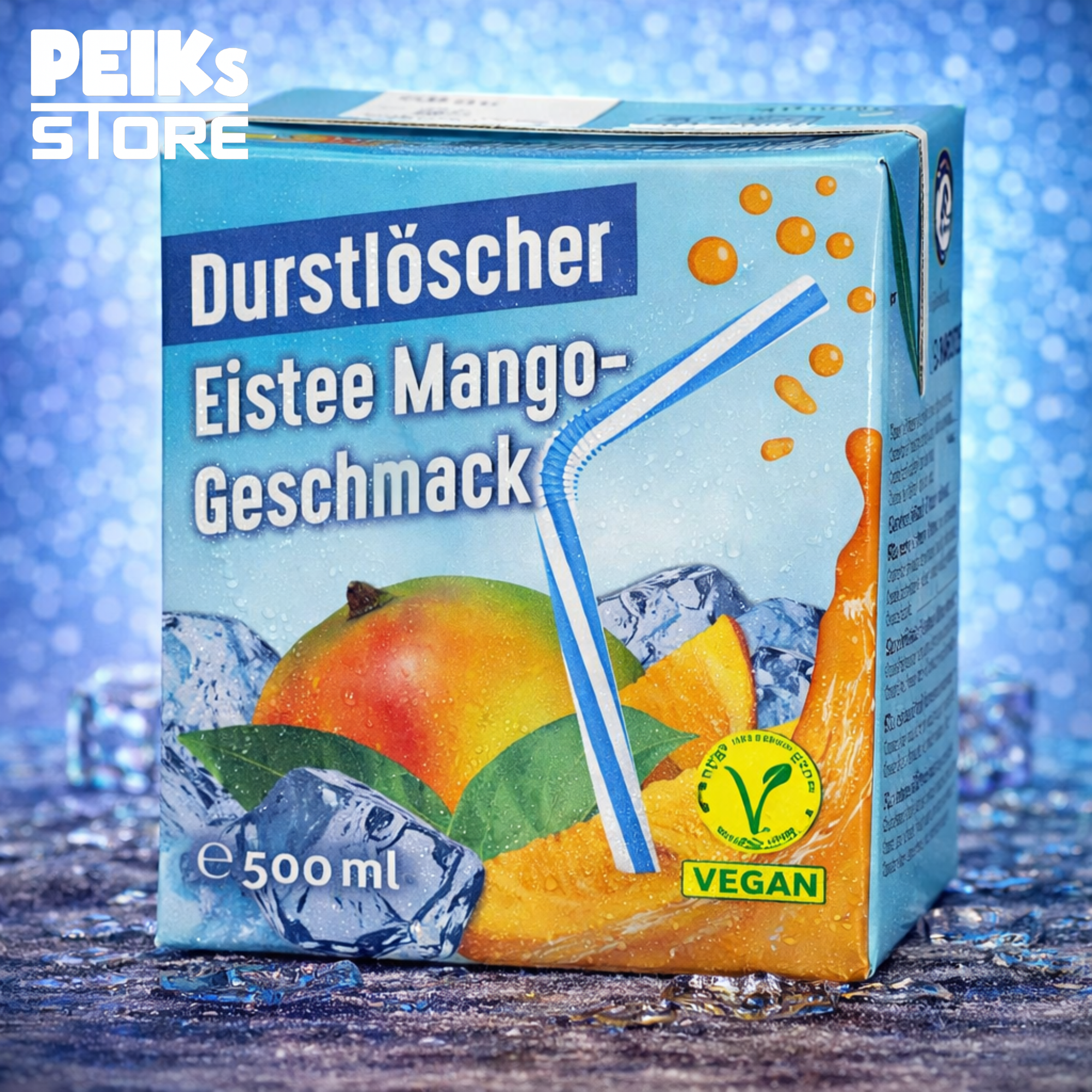 Durstlöscher | Eistee Mango | 0,5l