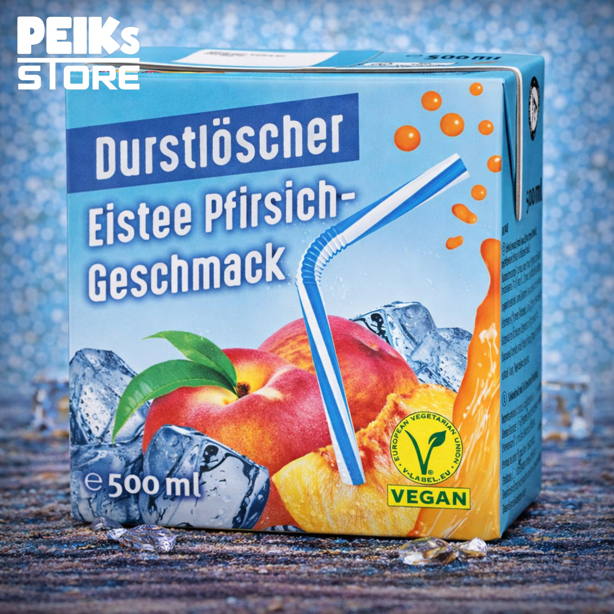 Durstlöscher | Eistee Pfirsich | 0,5l
