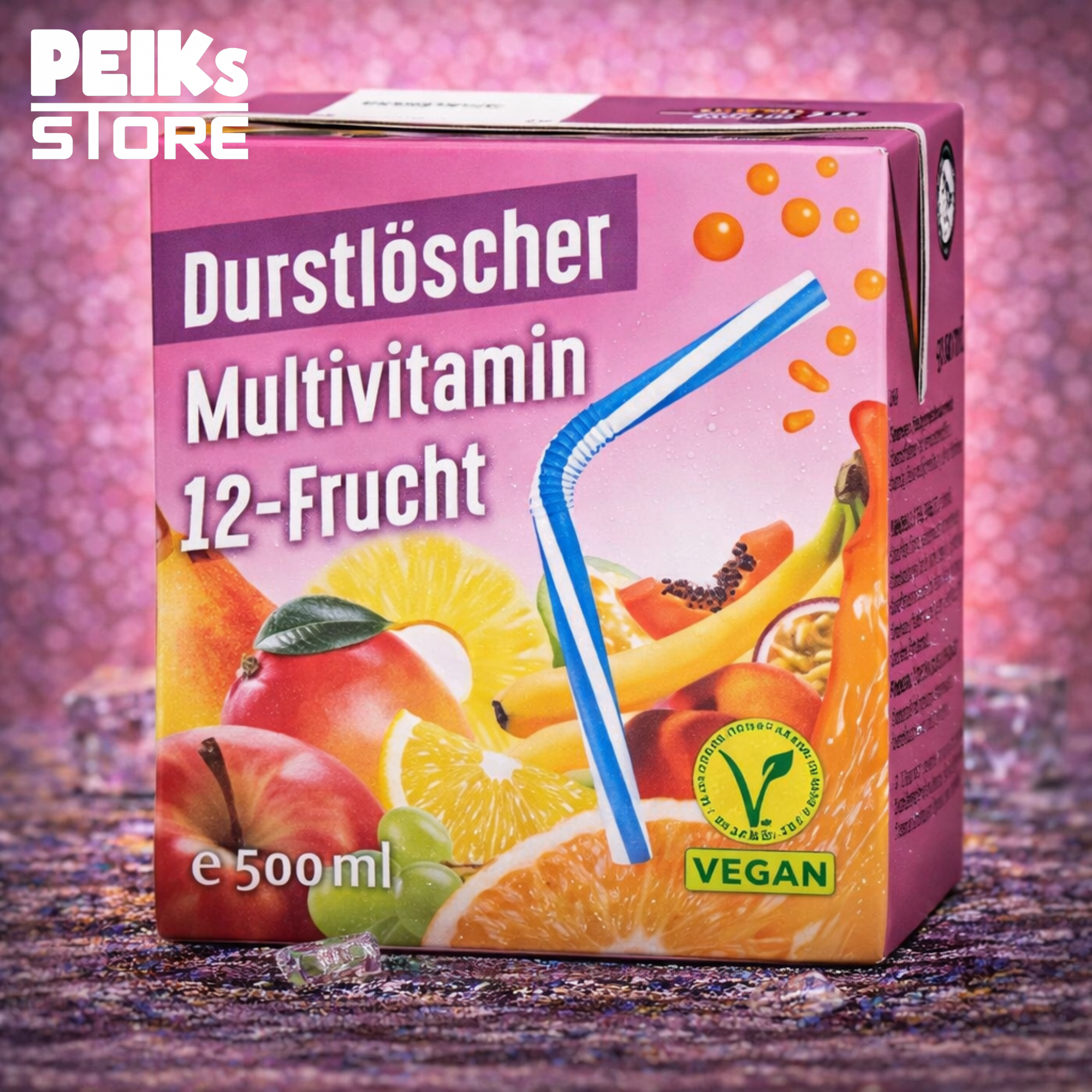 Durstlöscher | Multivitamin 12-Frucht | 0,5l