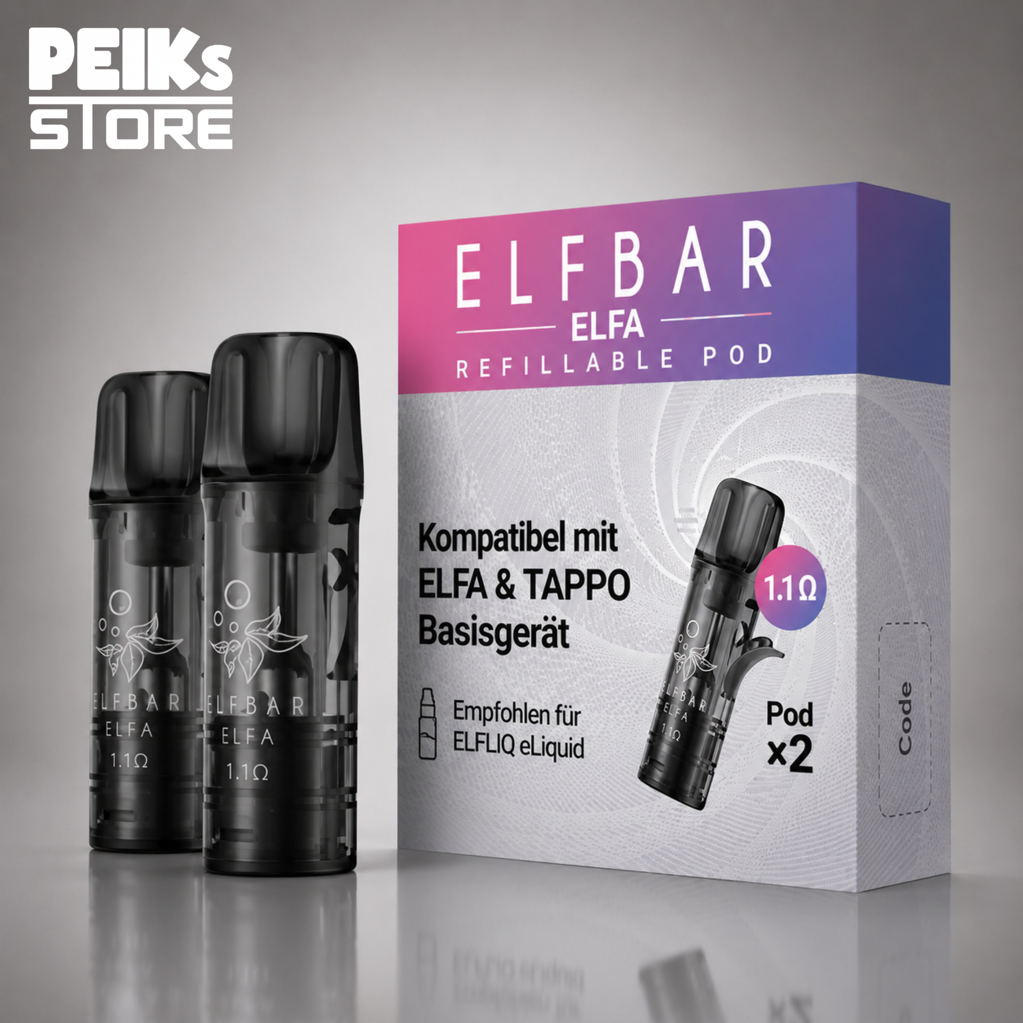 Elfbar | Elfa Leerpods | verschiedene Stärken