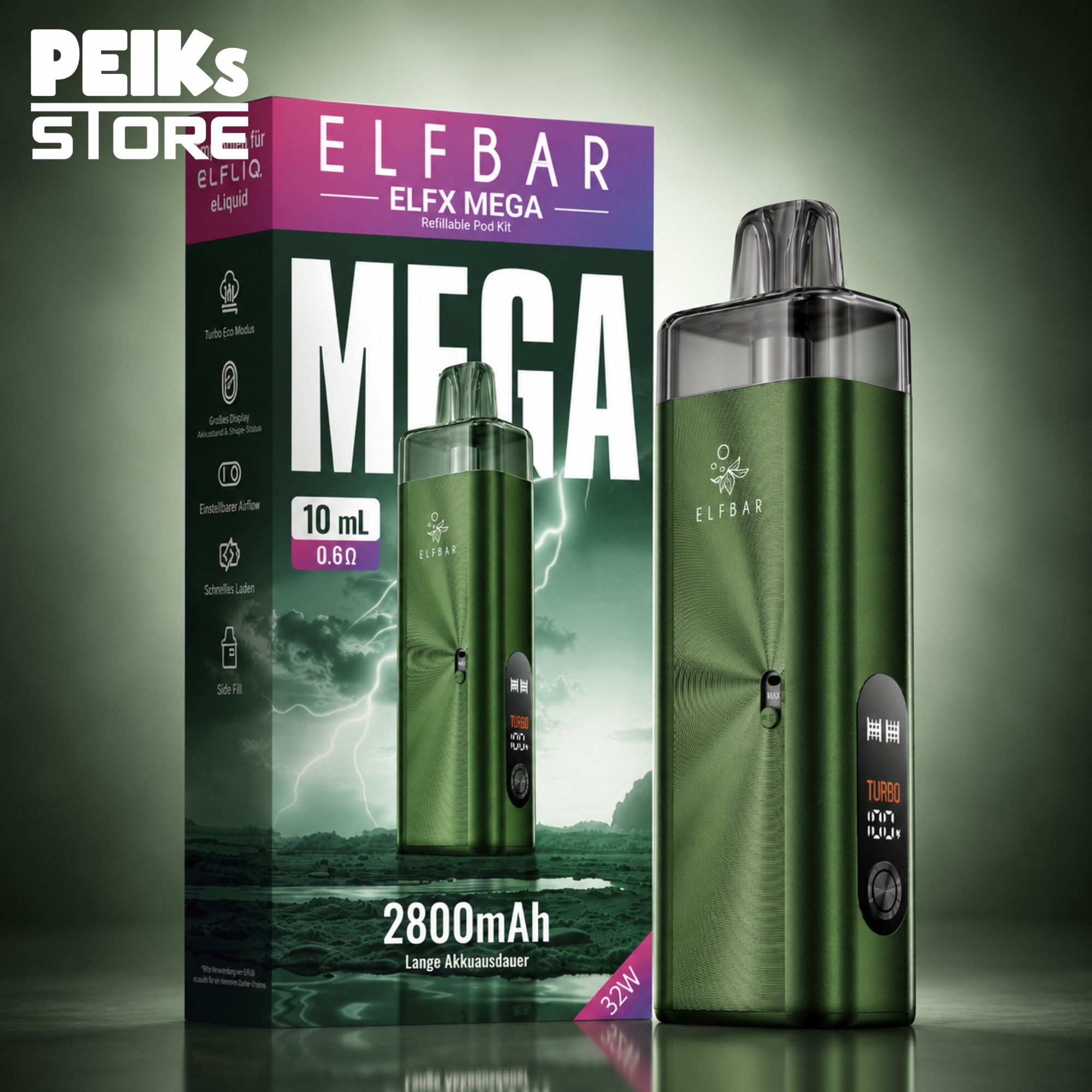 Elfbar | ElfX Mega Kit | verschiedene Farben