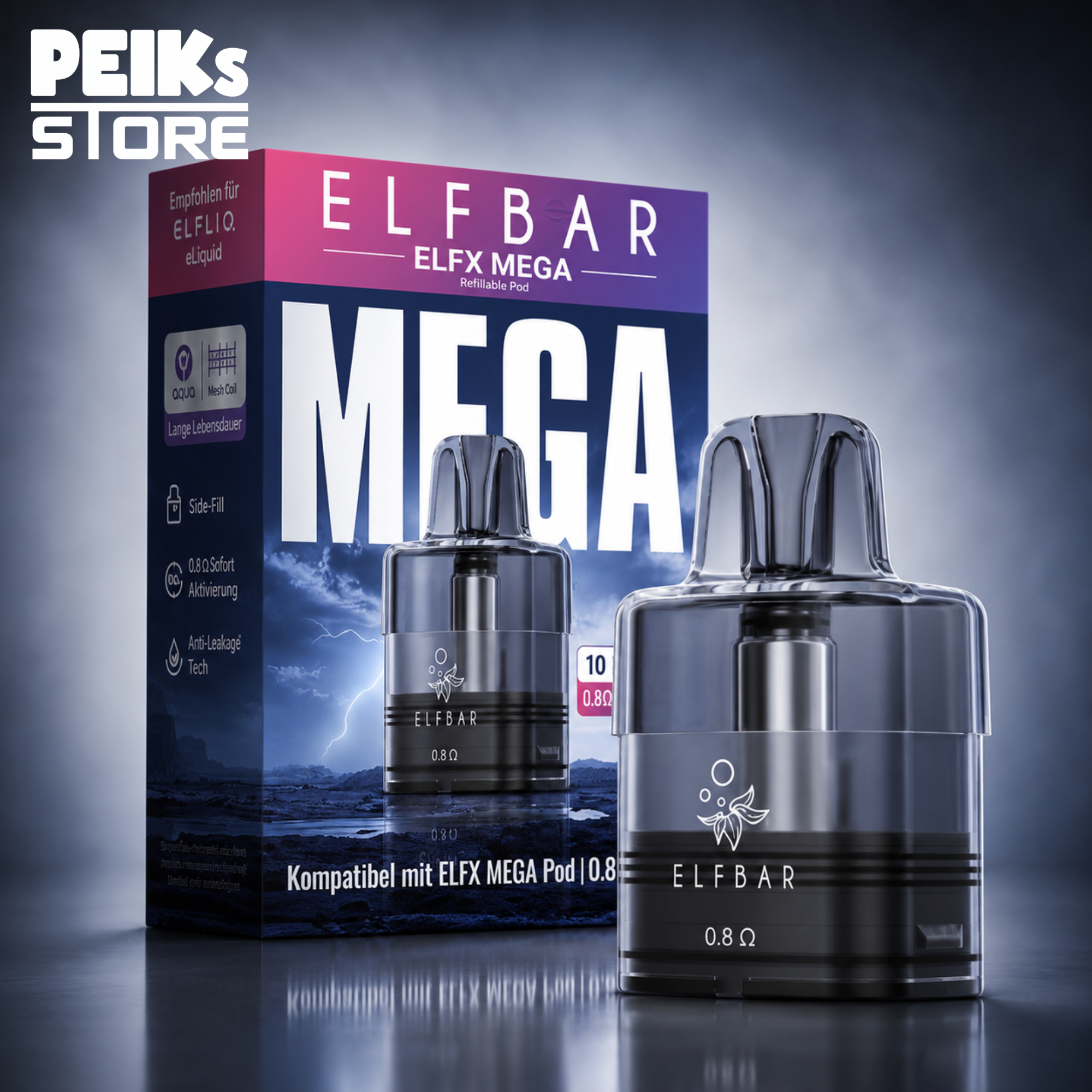Elfbar | ElfX Mega Leerköpfe | verschiedene Varianten