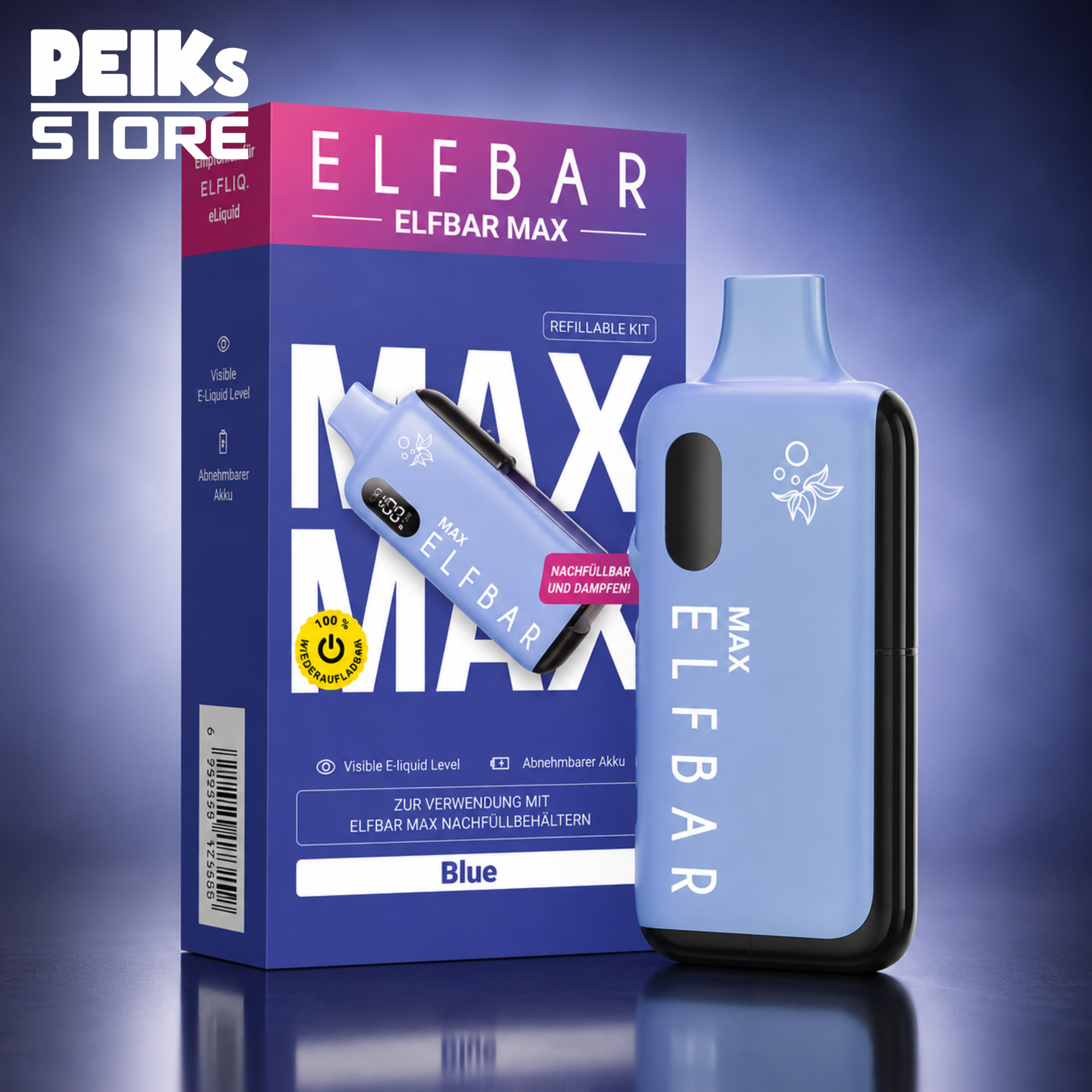 Elfbar | Max 6000 Akkuträger | verschiedene Farben