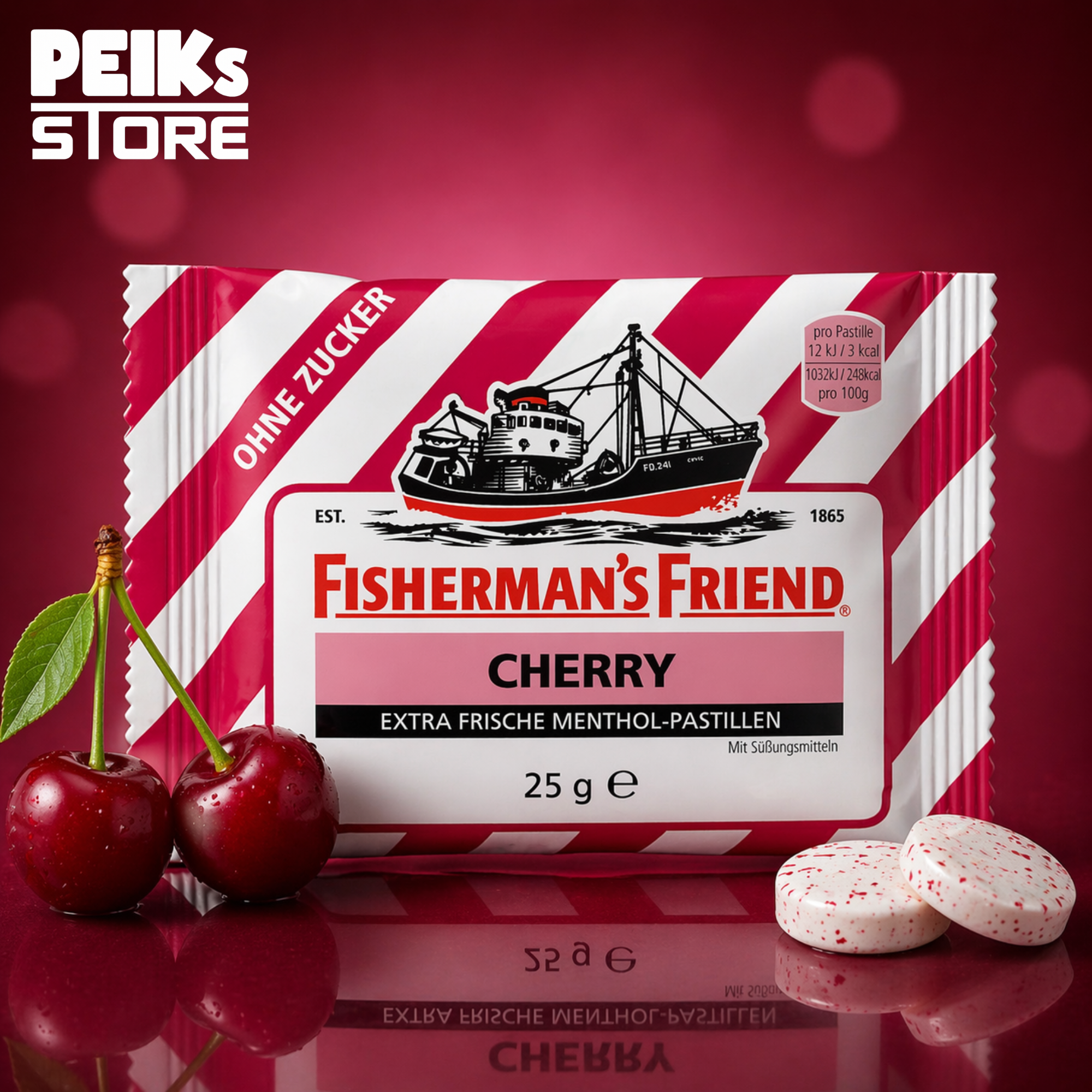 Fisherman‘s Friend | Cherry | 25g