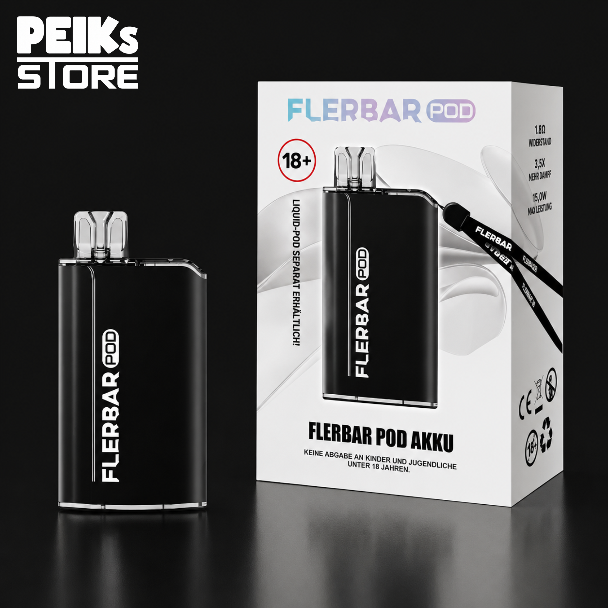 Flerbar | Akkuträger | verschiedene Farben