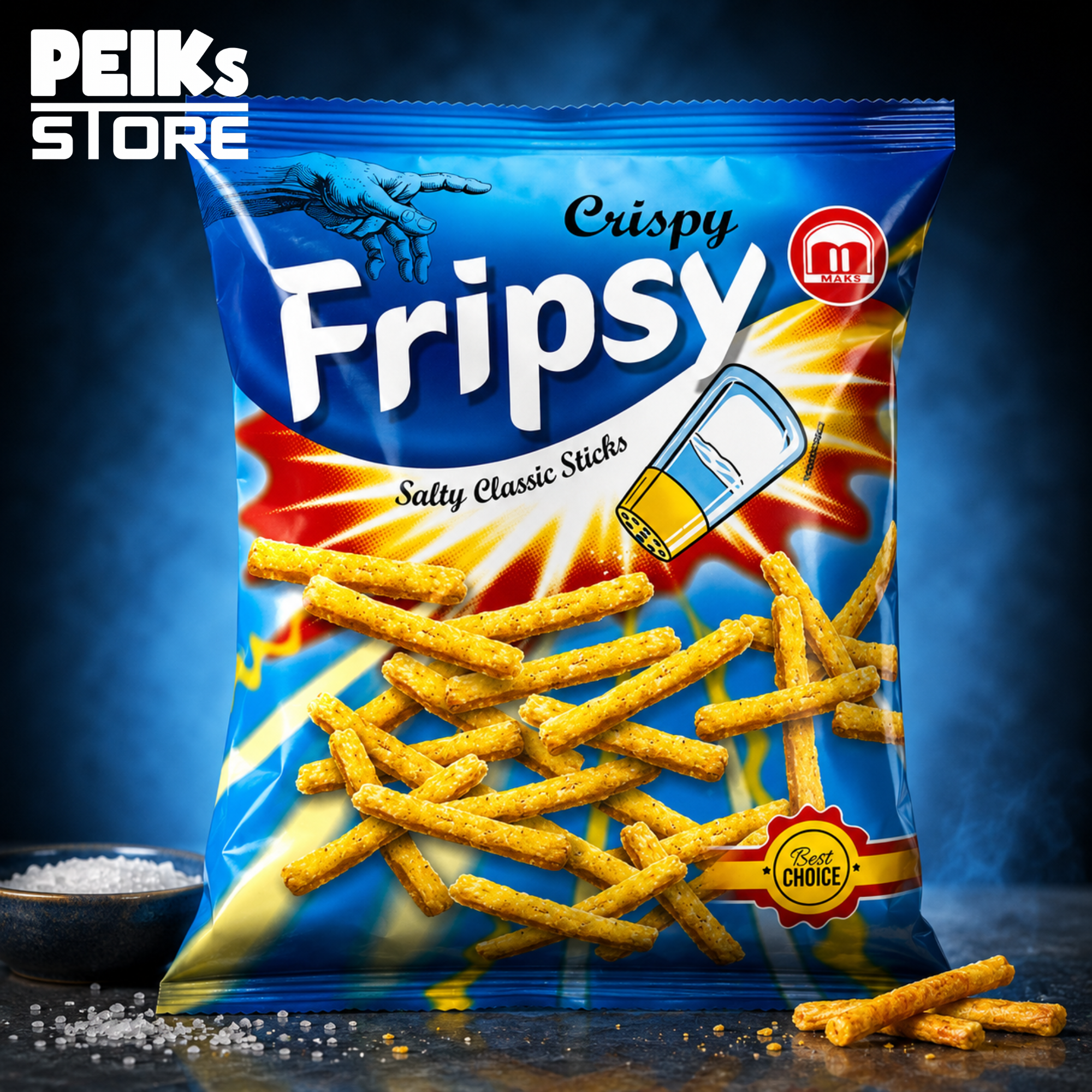 Fripsy | Stick Chips | Salty Classic | 50g