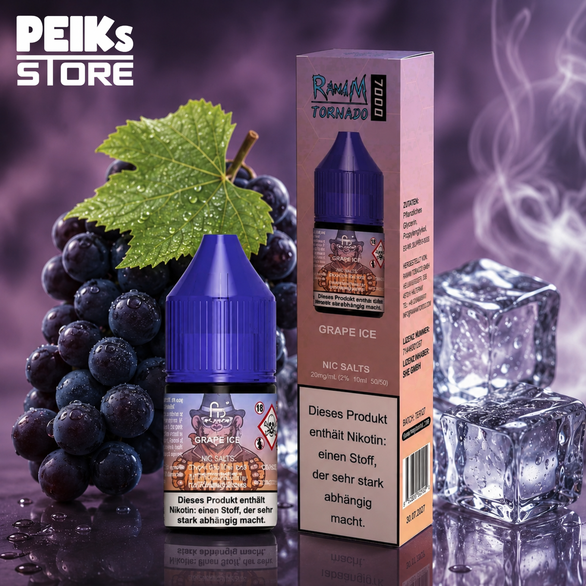 Fumot | Randm Tornado | 10ml/10mg Nikotinsalz | verschiedene Sorten