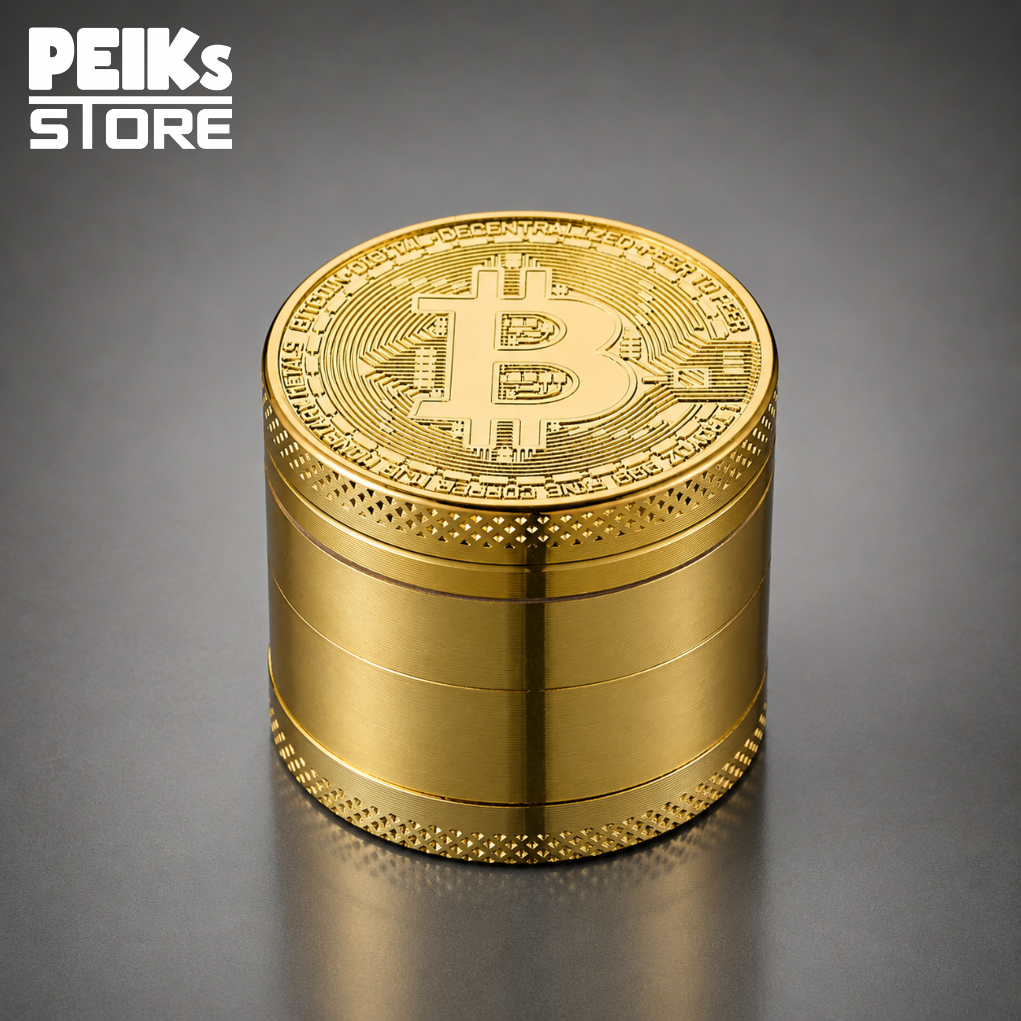 Grinder | Bitcoin | 4tlg. | Gold