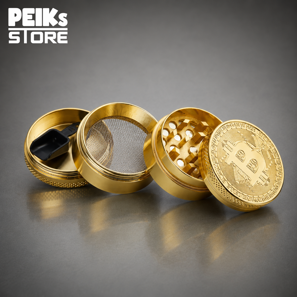 Grinder | Bitcoin | 4tlg. | Gold