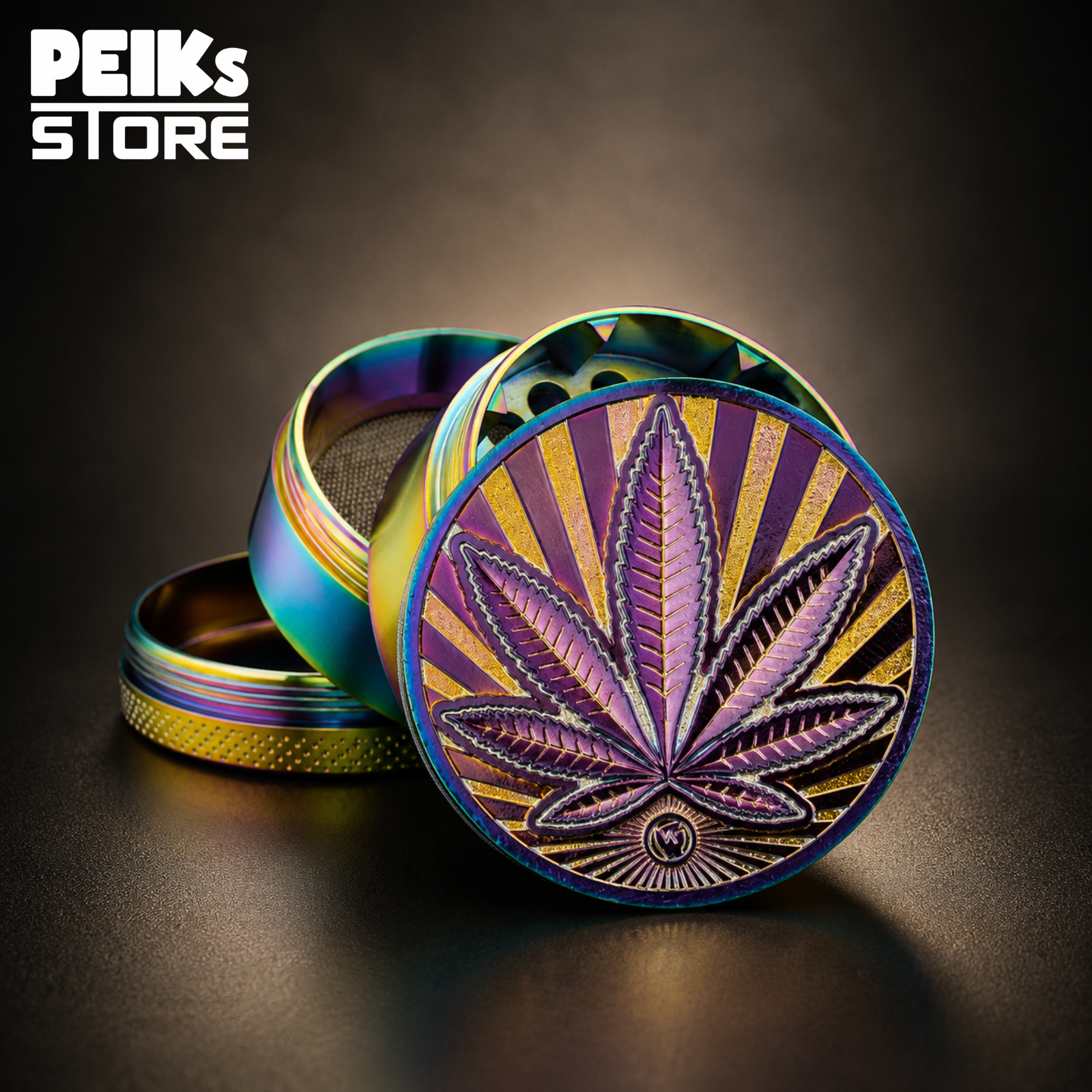Grinder | Icy HIGHLIFE | Metal | 4tlg Ø 50 mm