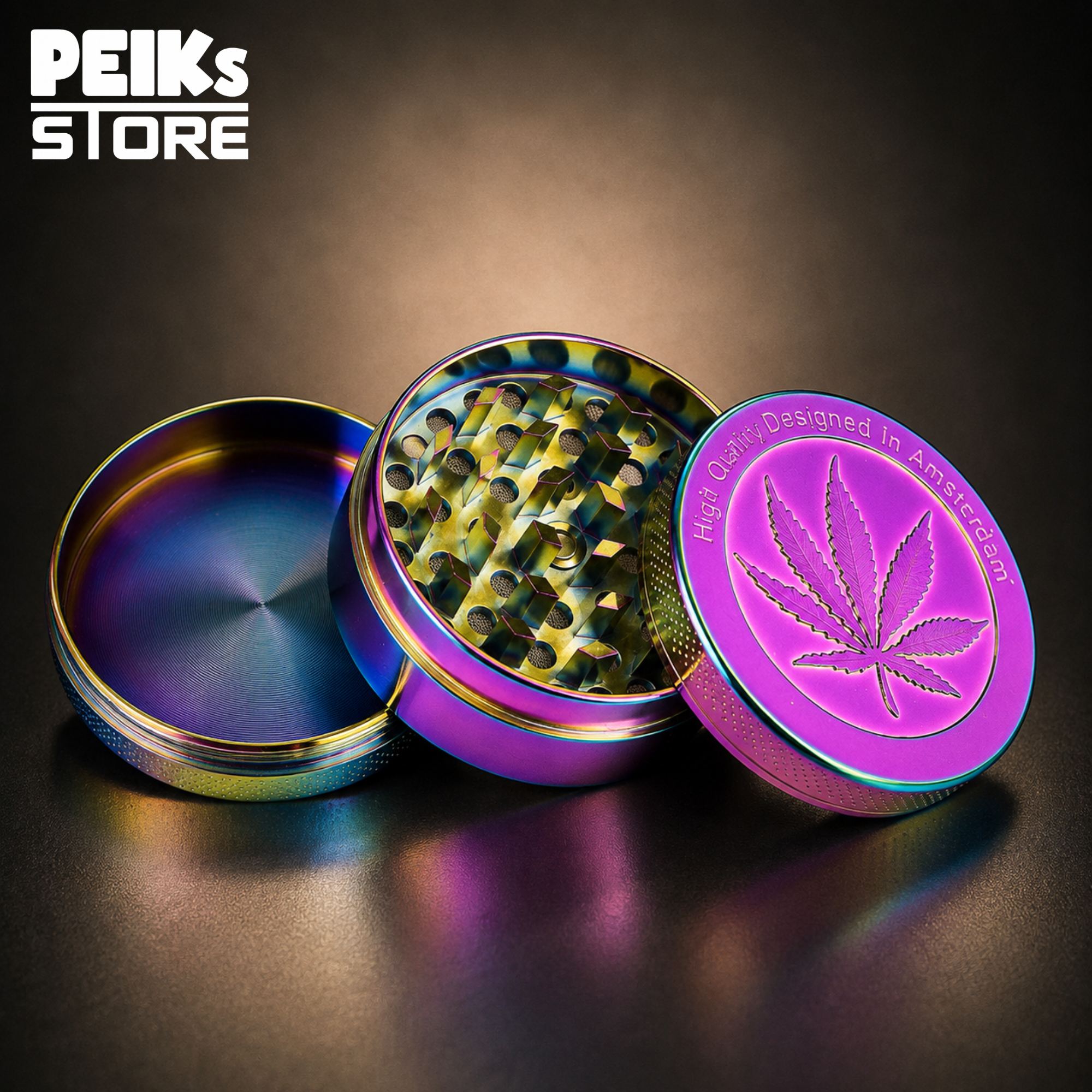 Grinder | Dutch Dream Mehrfarbig | 3tlg. 25 x 50mm