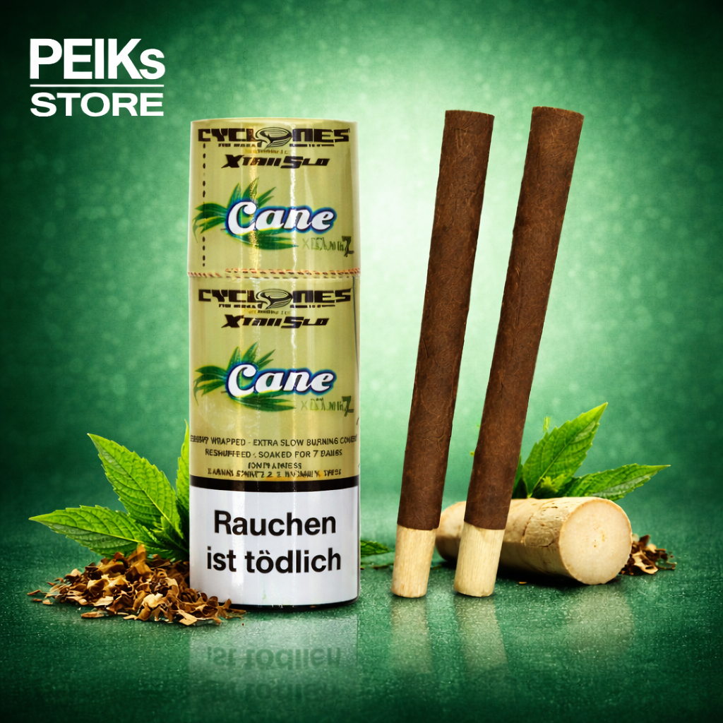 Cyclones Hemp | Cones Cane XTRA Slo mit Dank7Tip | (2 Stück)