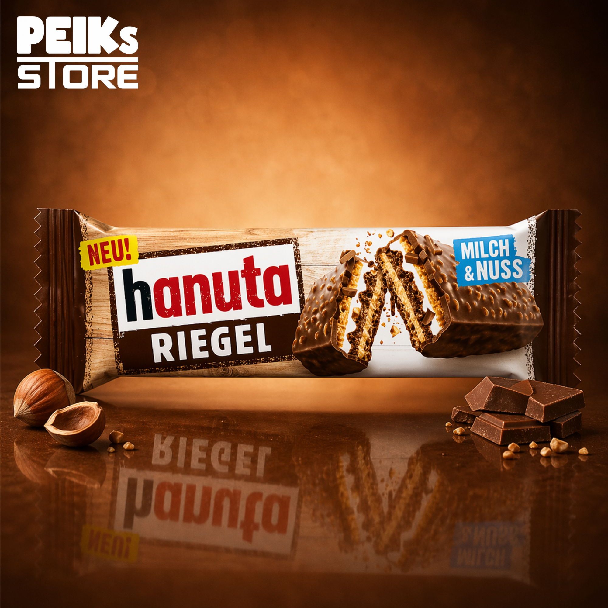 Hanuta | Riegel | 34,5g