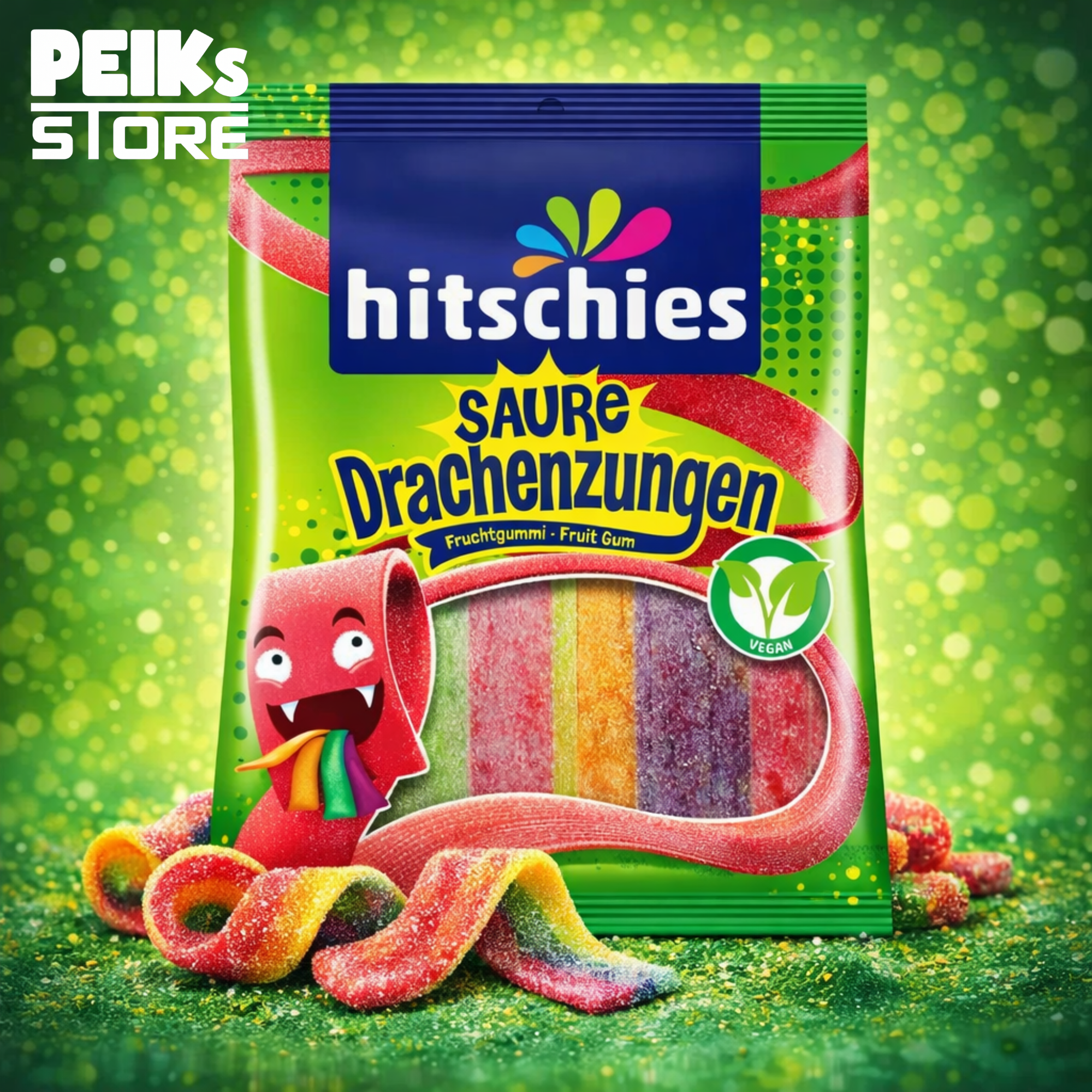 hitschies | Saure Drachenzungen | Mix | 125g