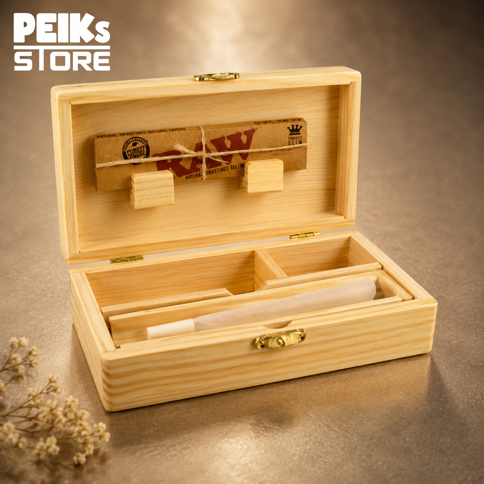 Holz Box | Cannabis Zubehör | 15,5 x 8,5 x 4,8 cm