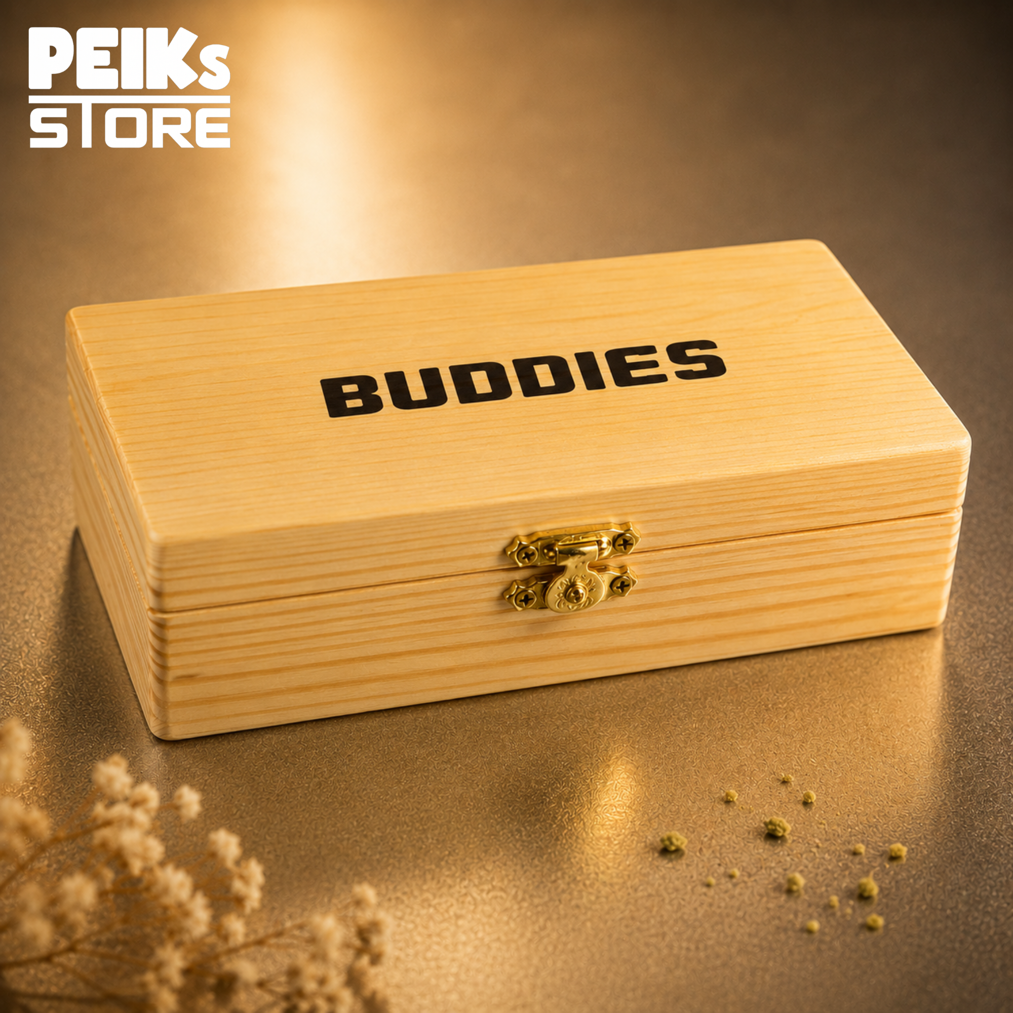 Holz Box | Cannabis Zubehör | 15,5 x 8,5 x 4,8 cm