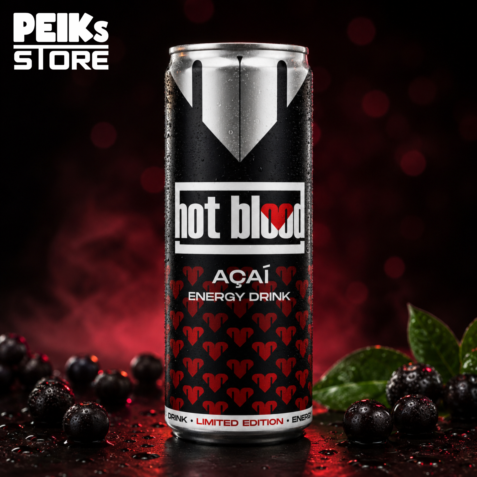 Hot Blood | Energy | Acai | 0,33l