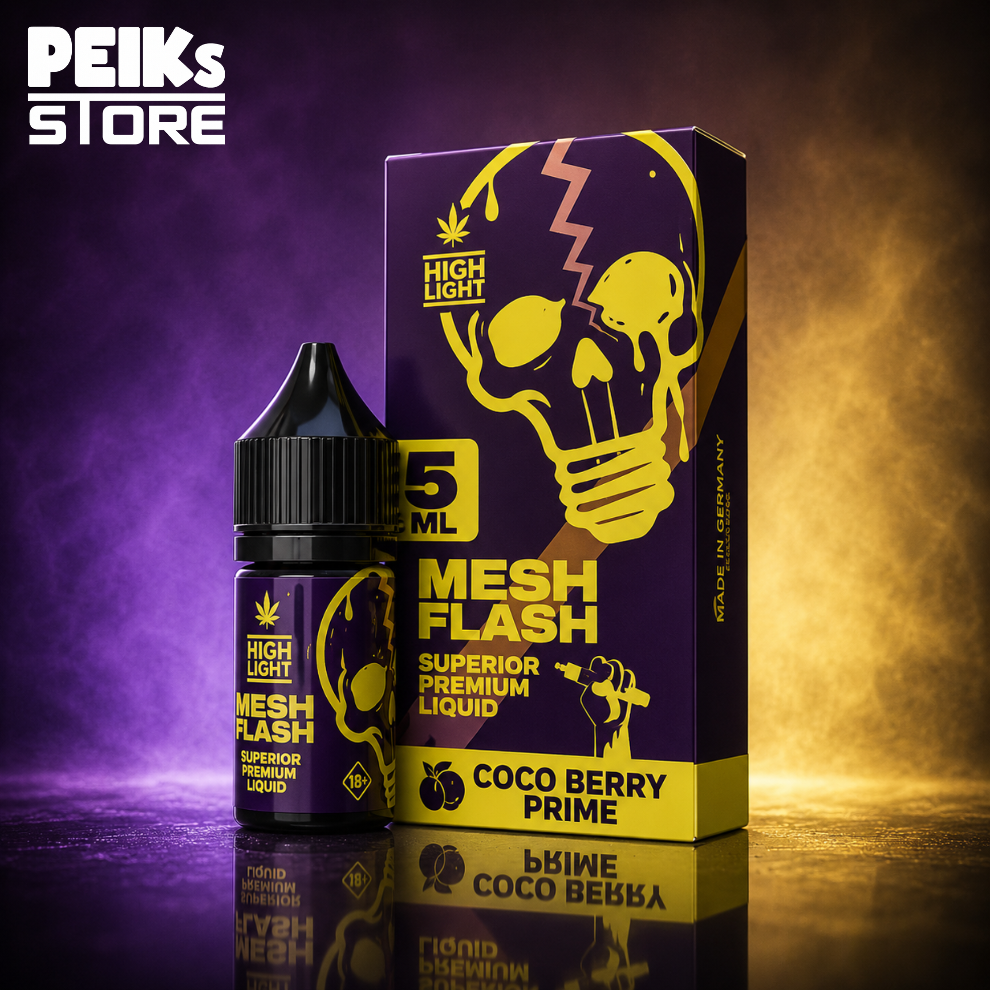 Meshflash | H2 Superior | Coco Berry Prime | Liquid | 5ml