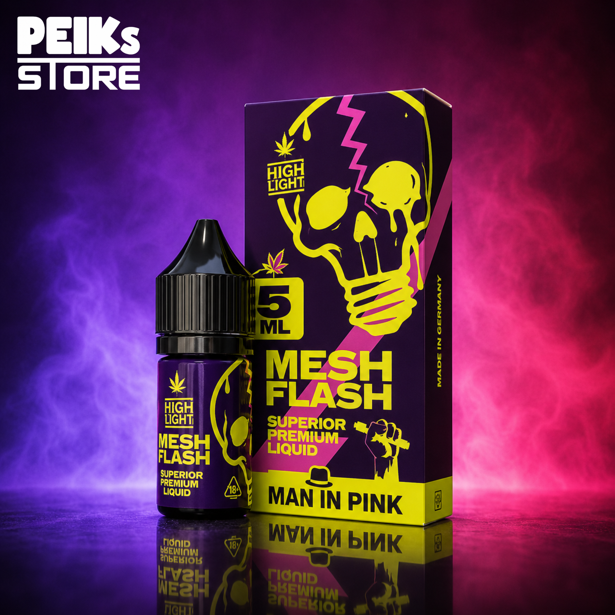 Meshflash | H2 Superior | Man in Pink | Liquid | 5ml