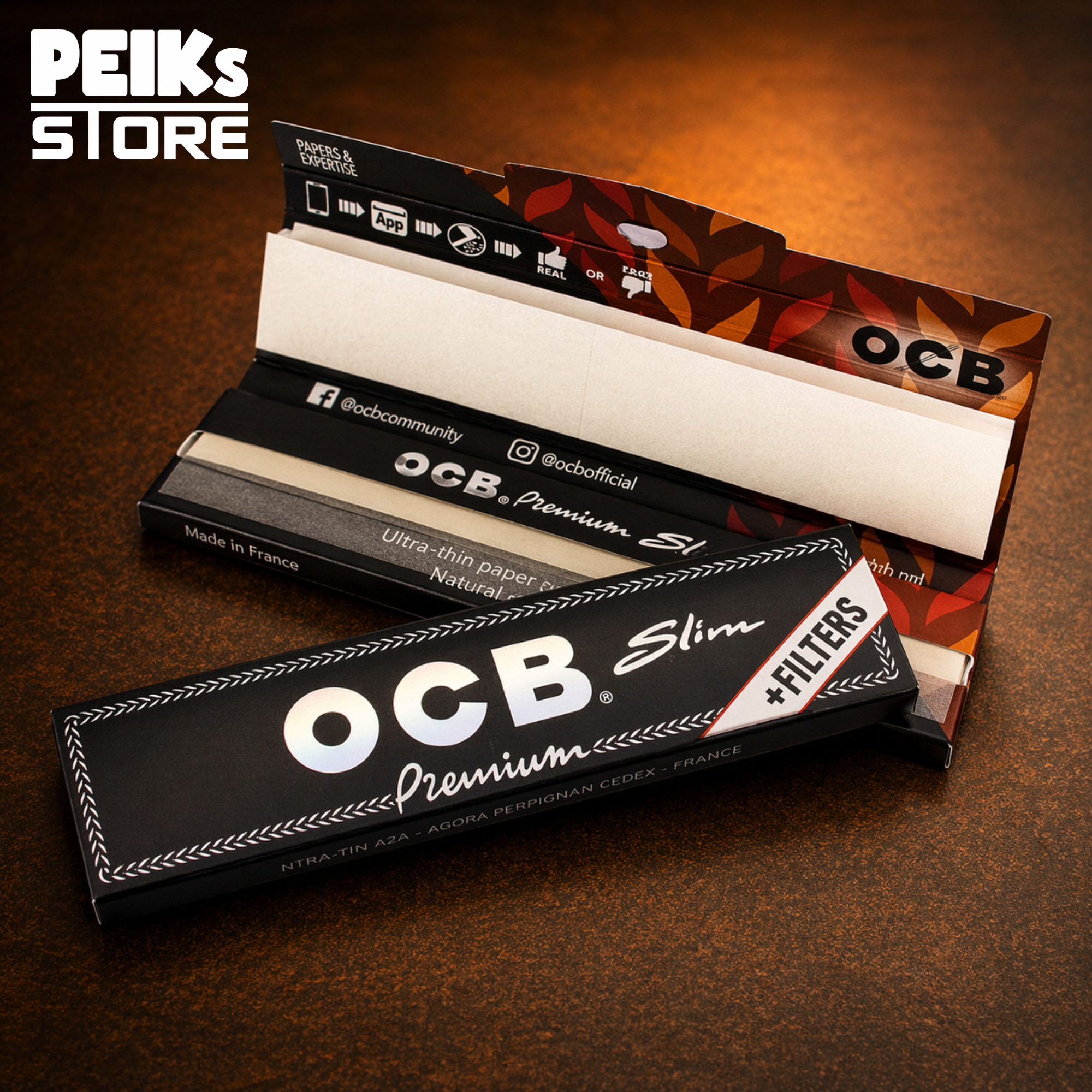 OCB | Papers King Size mit Tips | 32 Stk