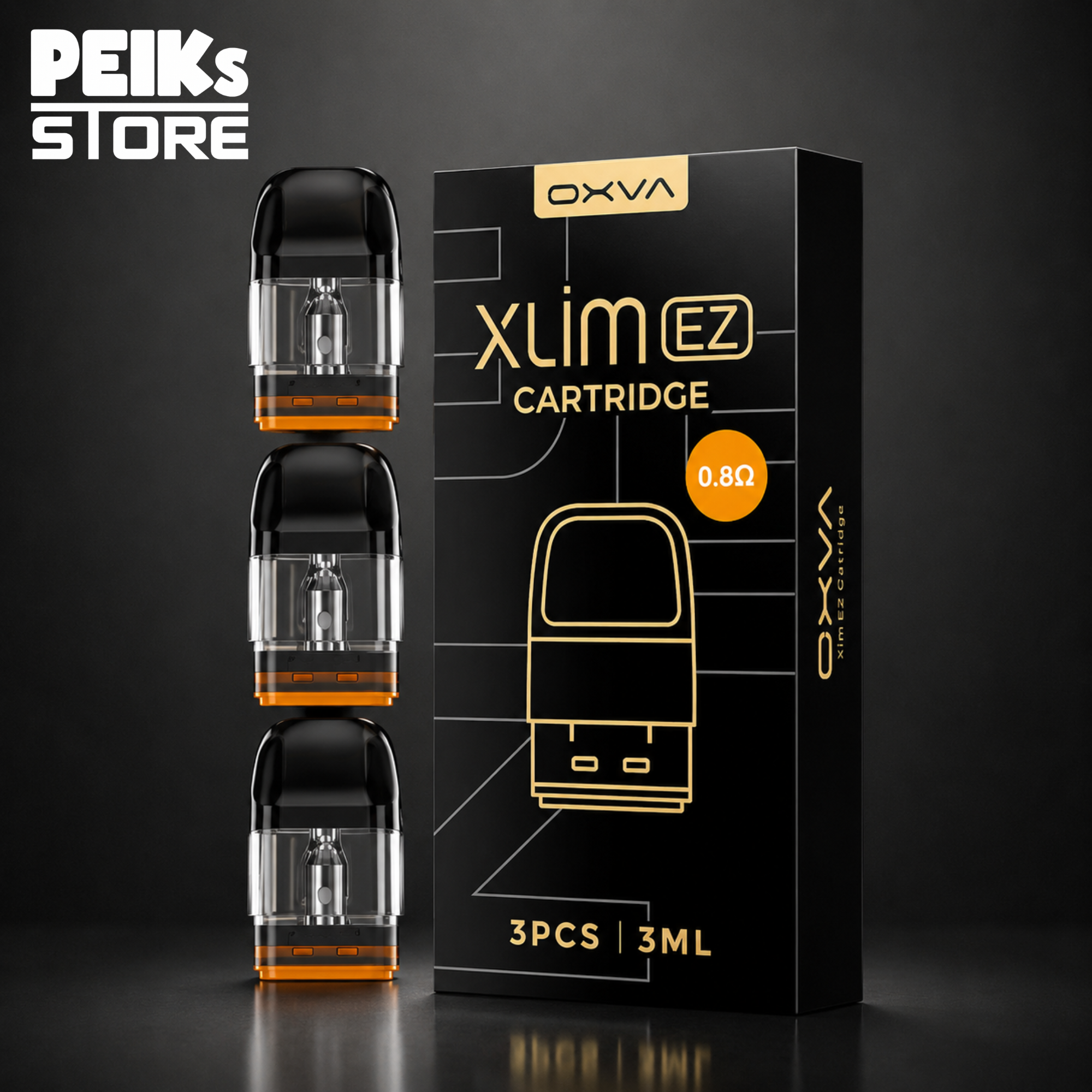 Oxva | 3x Xlim EZ Top Fill Leerköpfe | verschiedene Stärken