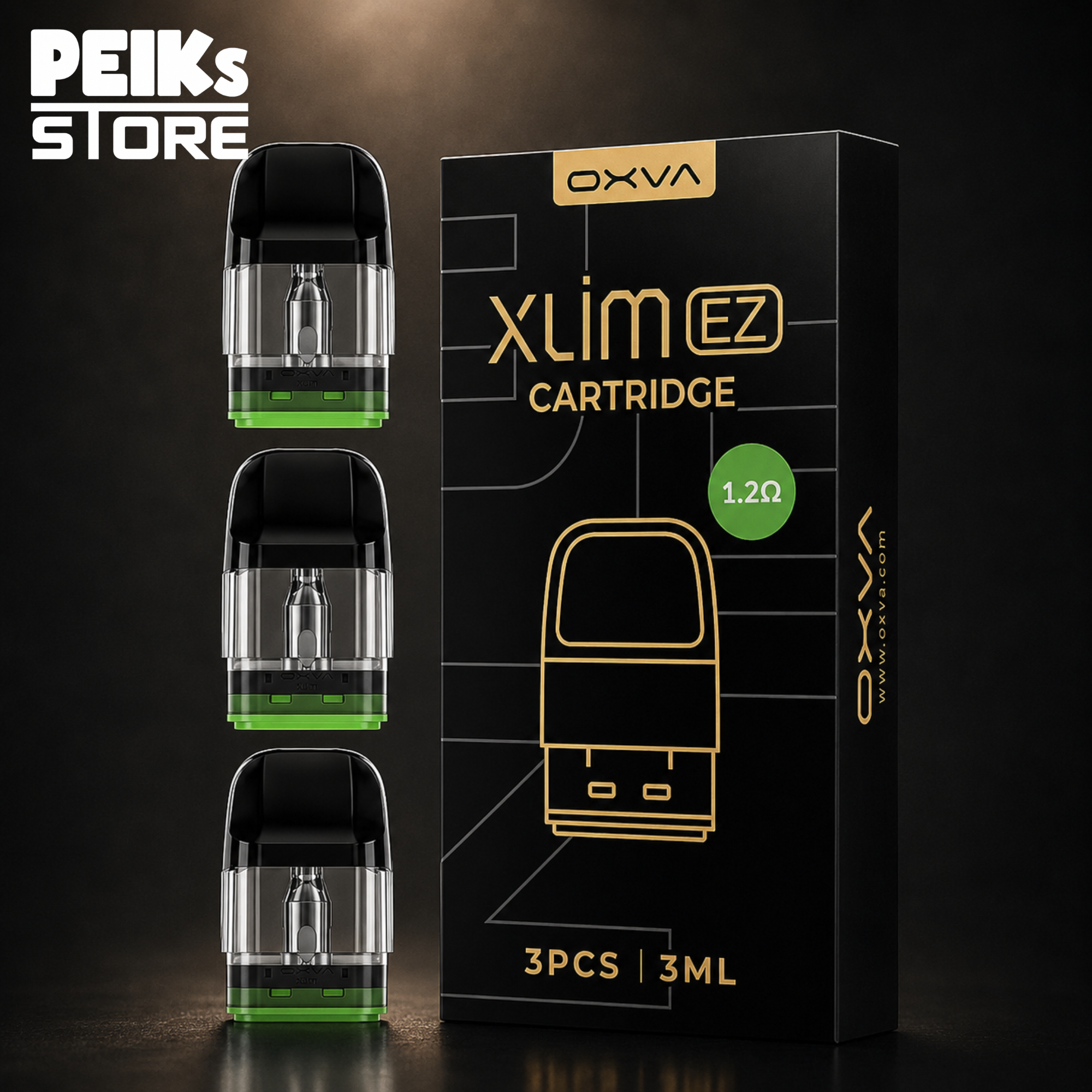 Oxva | 3x Xlim EZ Top Fill Leerköpfe | verschiedene Stärken