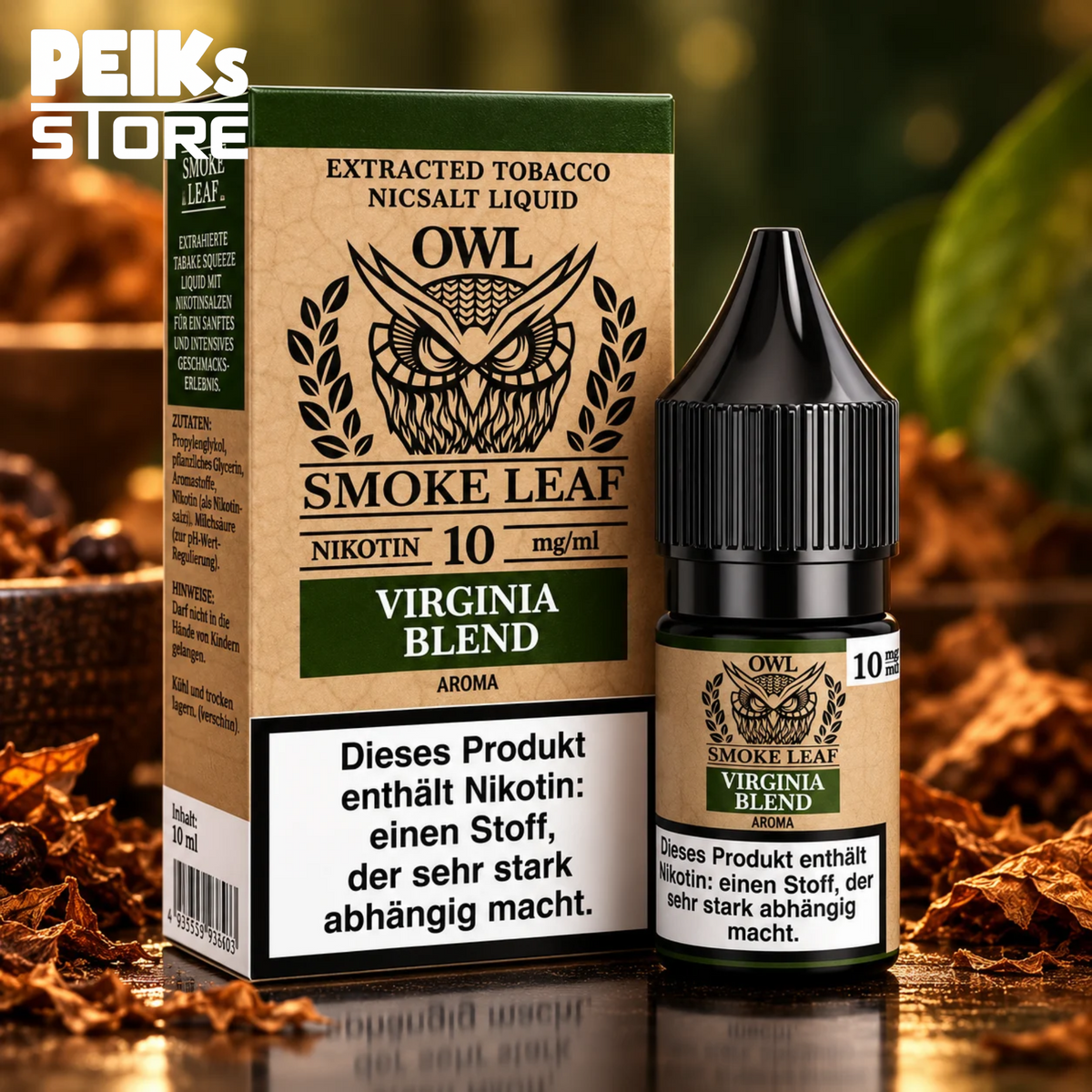 Owl Smoke Leaf | 10ml/10mg | verschiedene Sorten