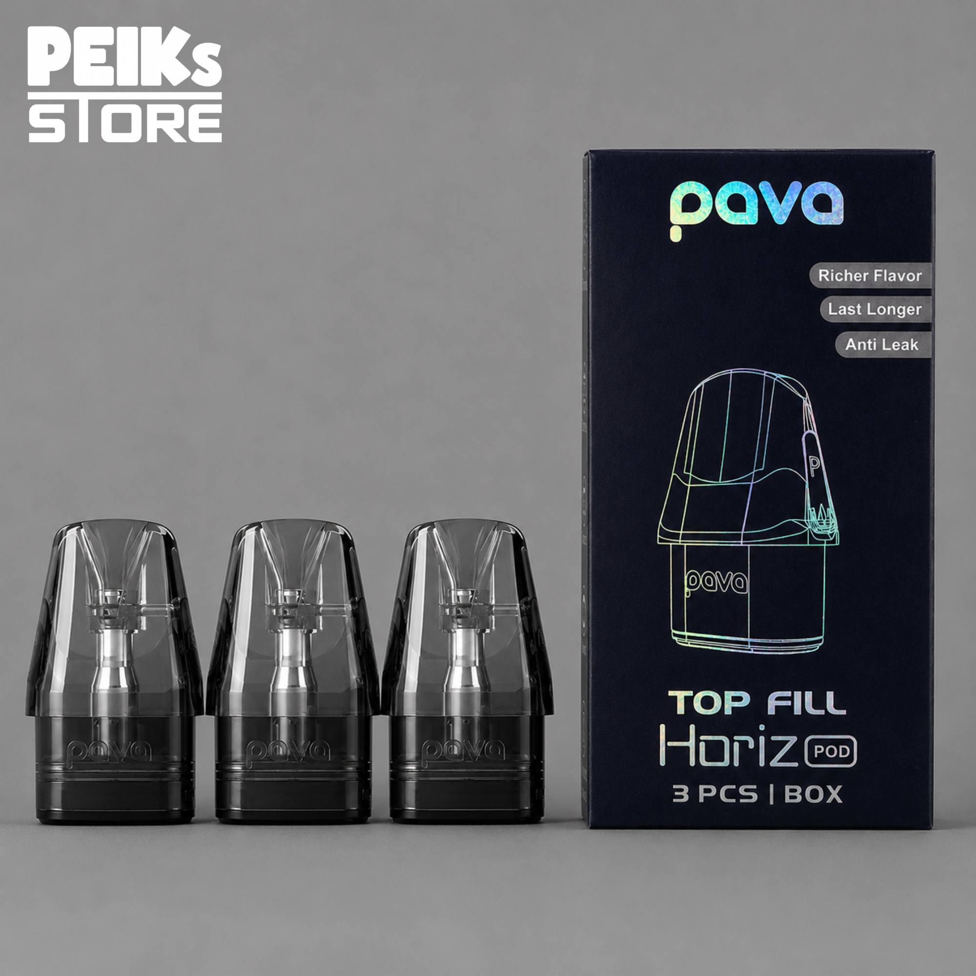 Pava | 3x Horiz Pro Leerköpfe | verschiedene Stärken