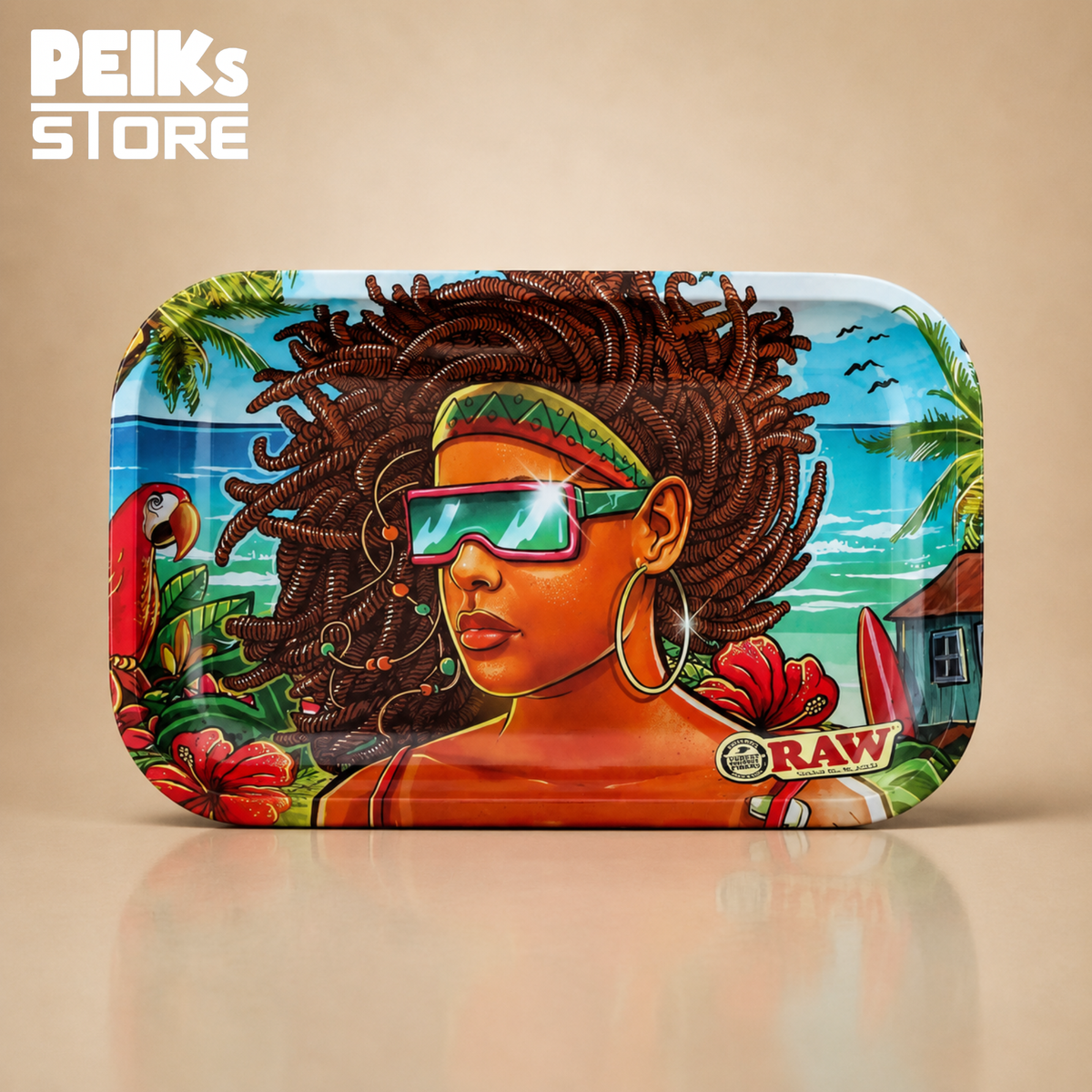 RAW | Brazil Rolling Tray 3 | Small 27,5 x 17,5 cm