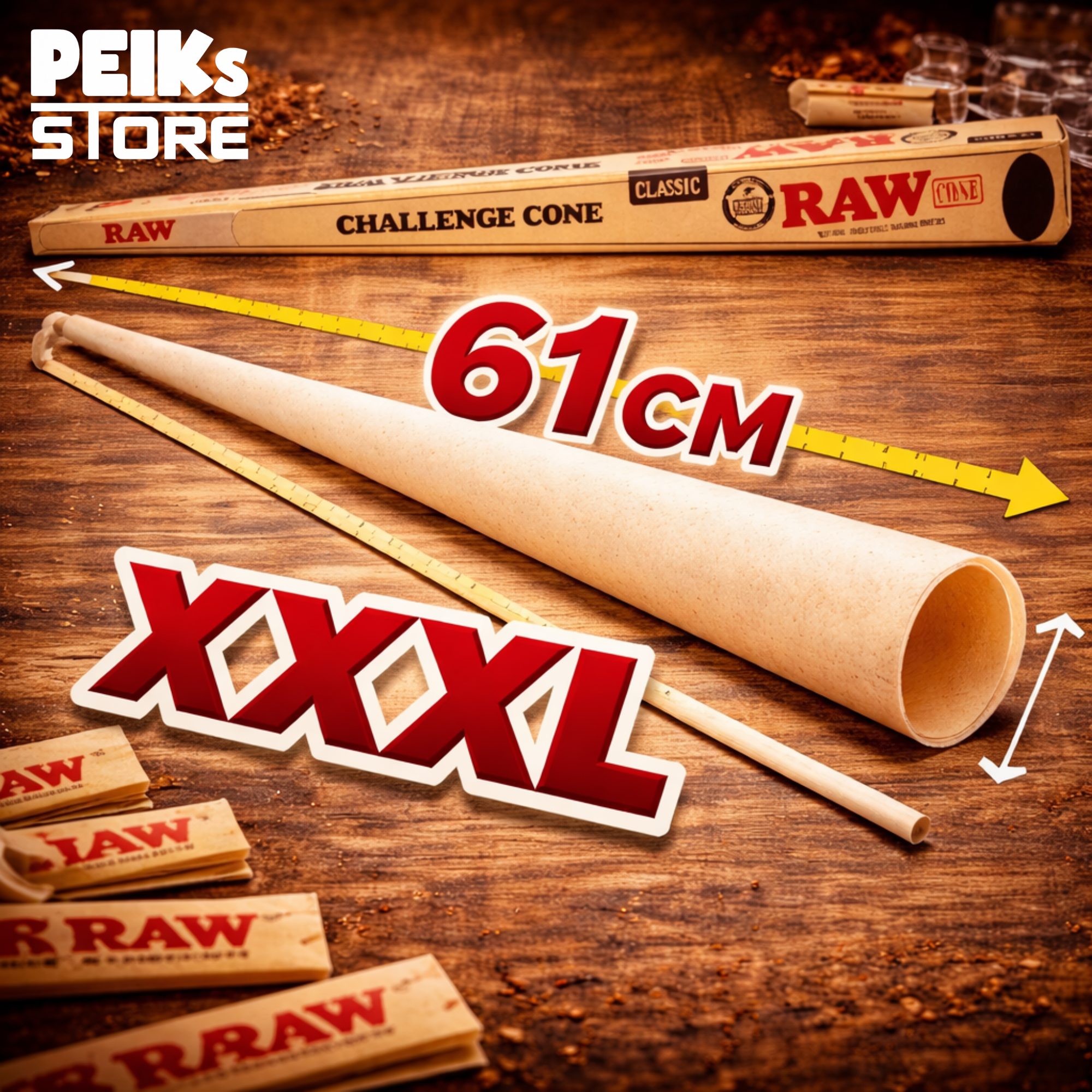 RAW | Challenge Cone | XXXL | 1 Stück