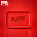 RAW | Metal Rolling Tray | Red | Small 27,5 x 17,5 cm