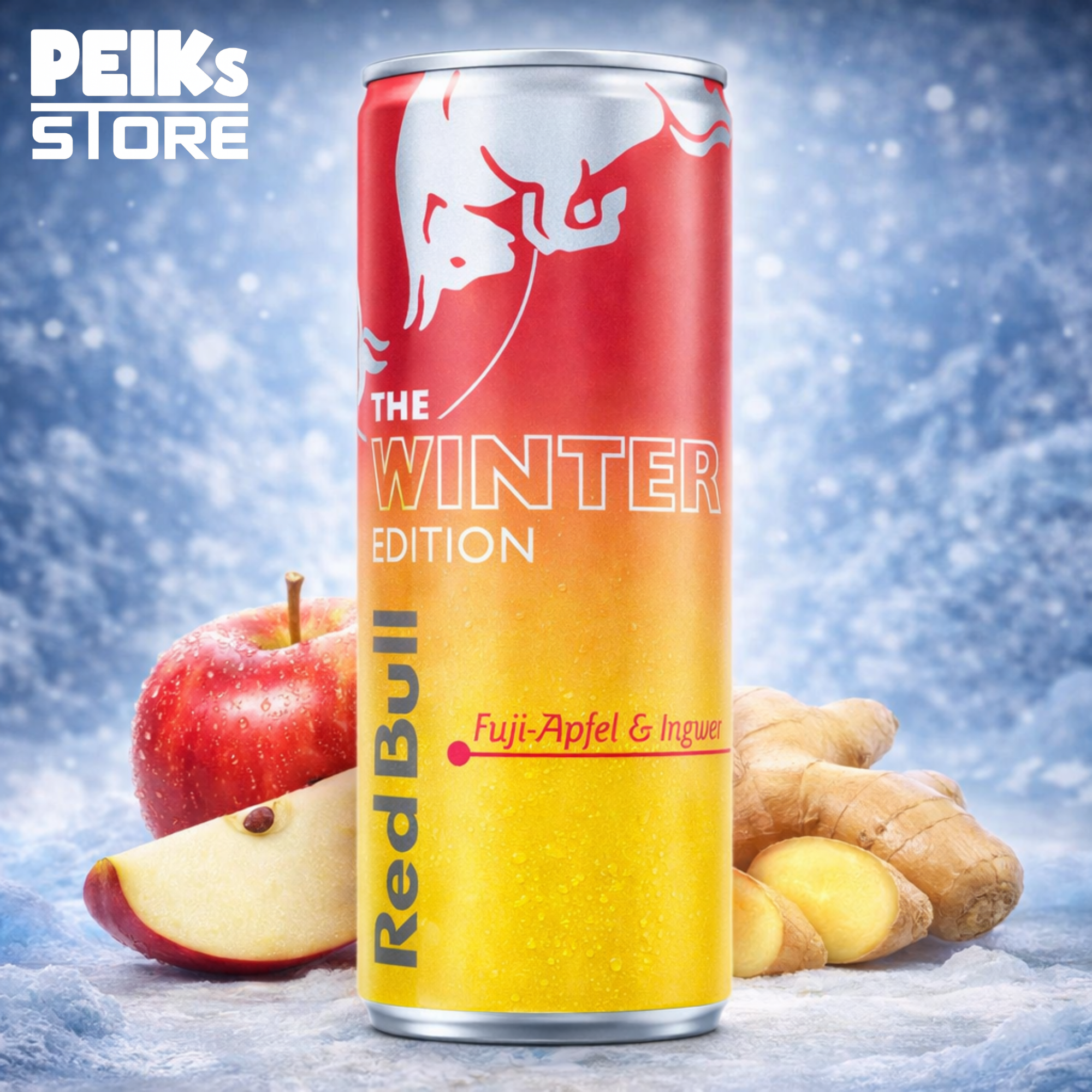 Red Bull | The Winter Edition | Fuji-appel & gember | 0,25l