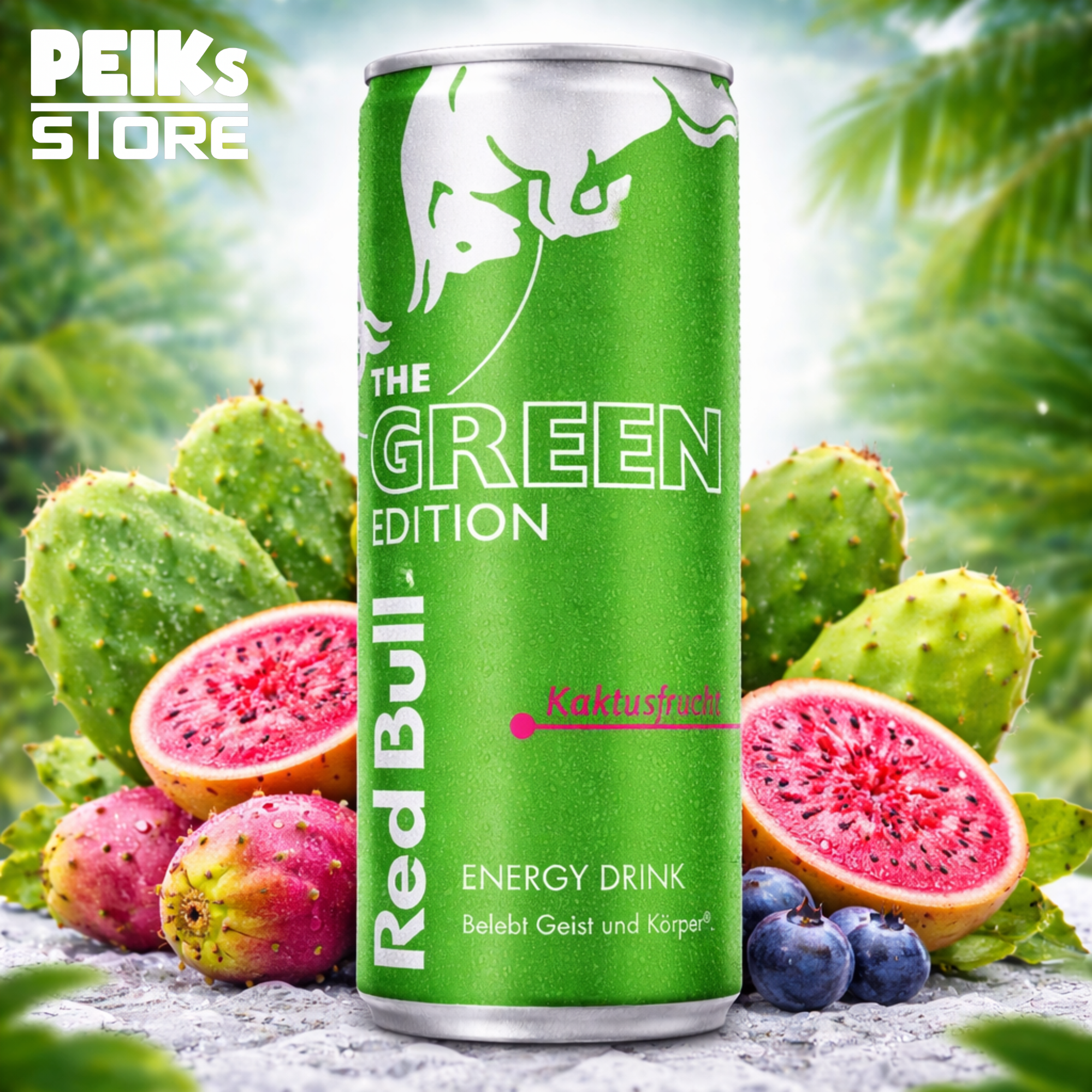 Red Bull | The Green Edition | Cactusvrucht | 0,25l